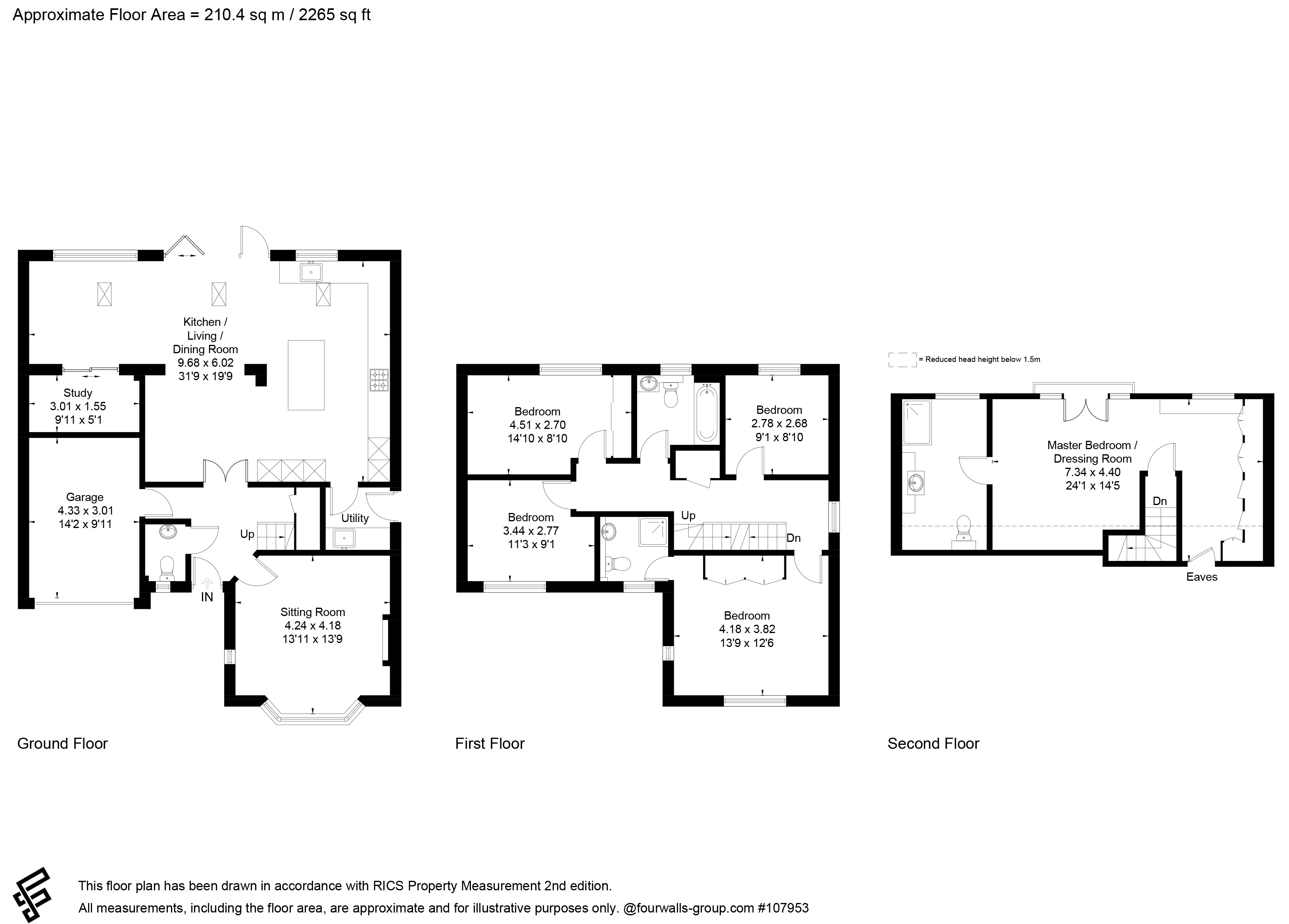 7, St Marks Close, Hampshire floorplan