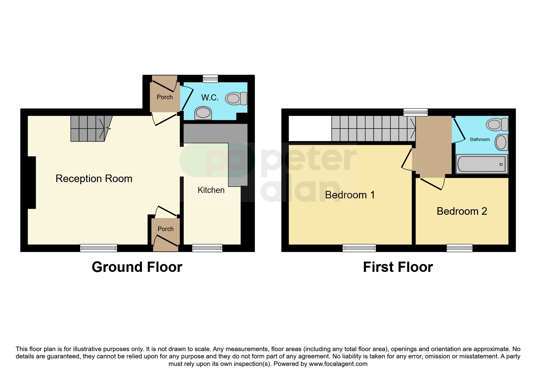 133, East Road, Ferndale floorplan