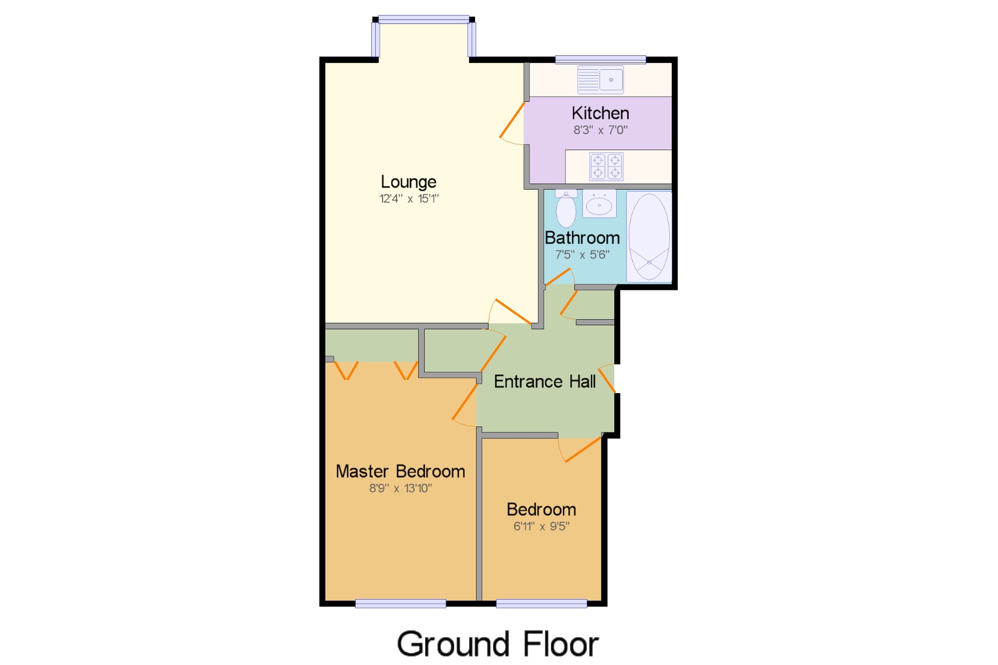 2 Bedrooms Flat for sale in Honeysuckle Close, Biggleswade, Bedfordshire SG18