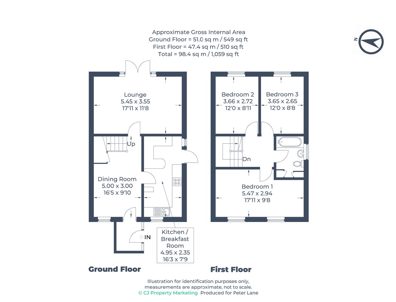 139, Gordon Road, St Neots floorplan
