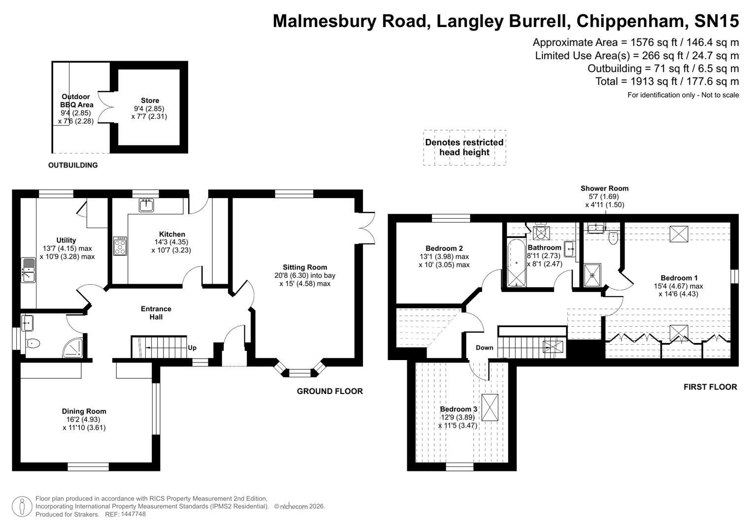 161a, Malmesbury Road, Chippenham floorplan
