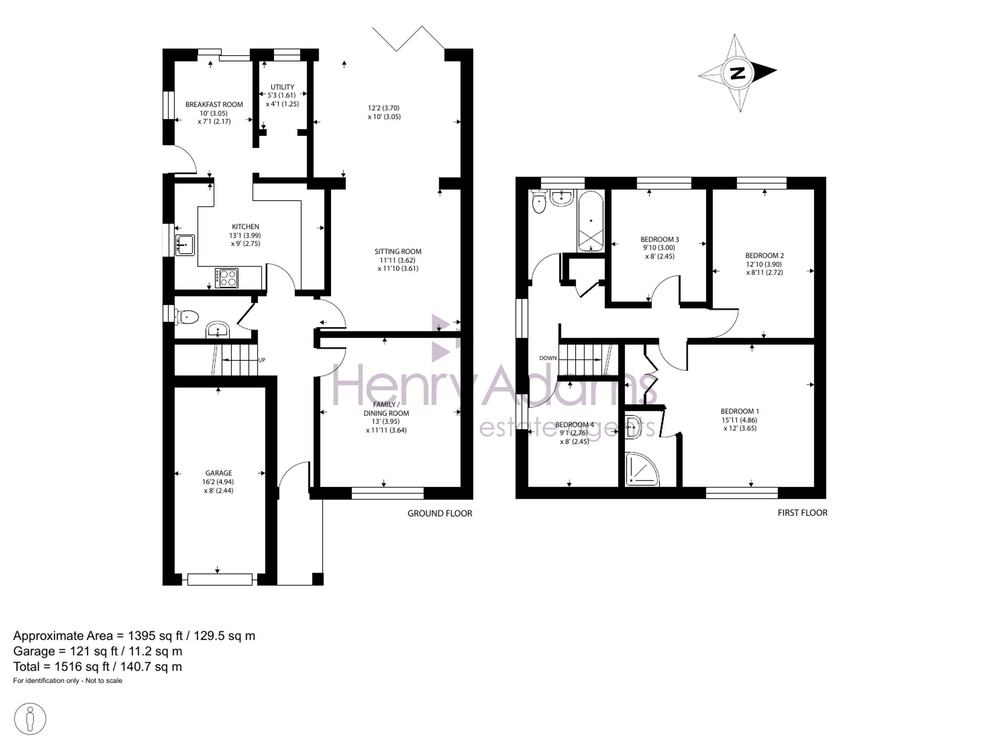 8 Longland Avenue, Pulborough floorplan