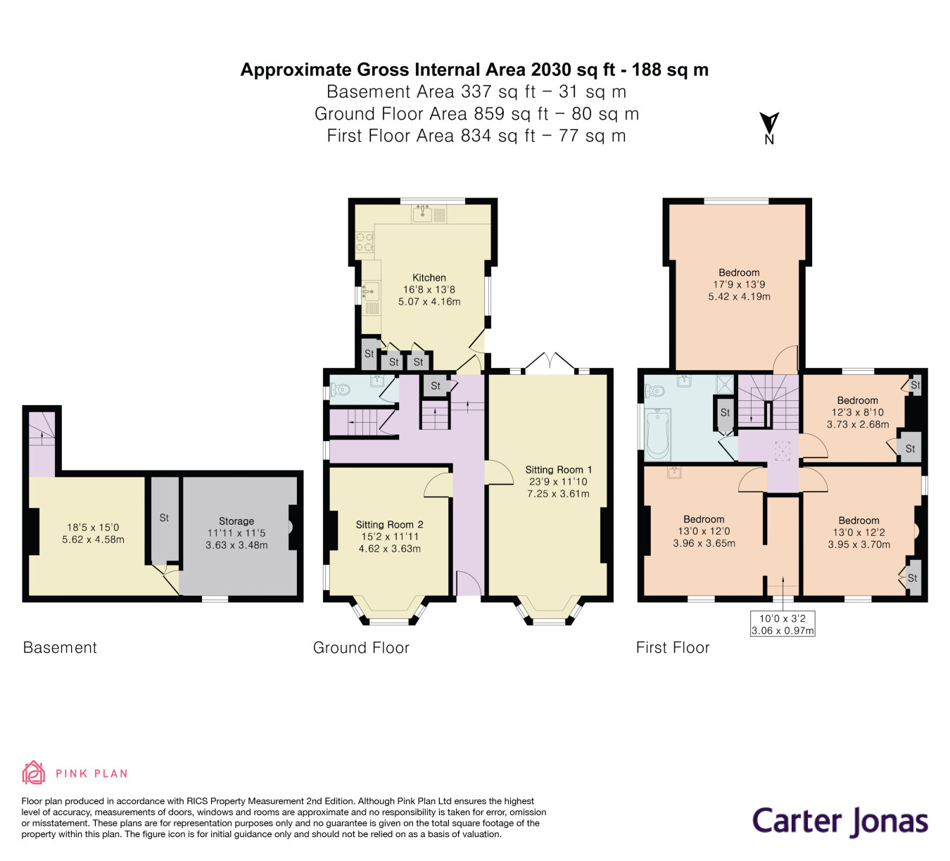 7, Church Way, Oxford floorplan