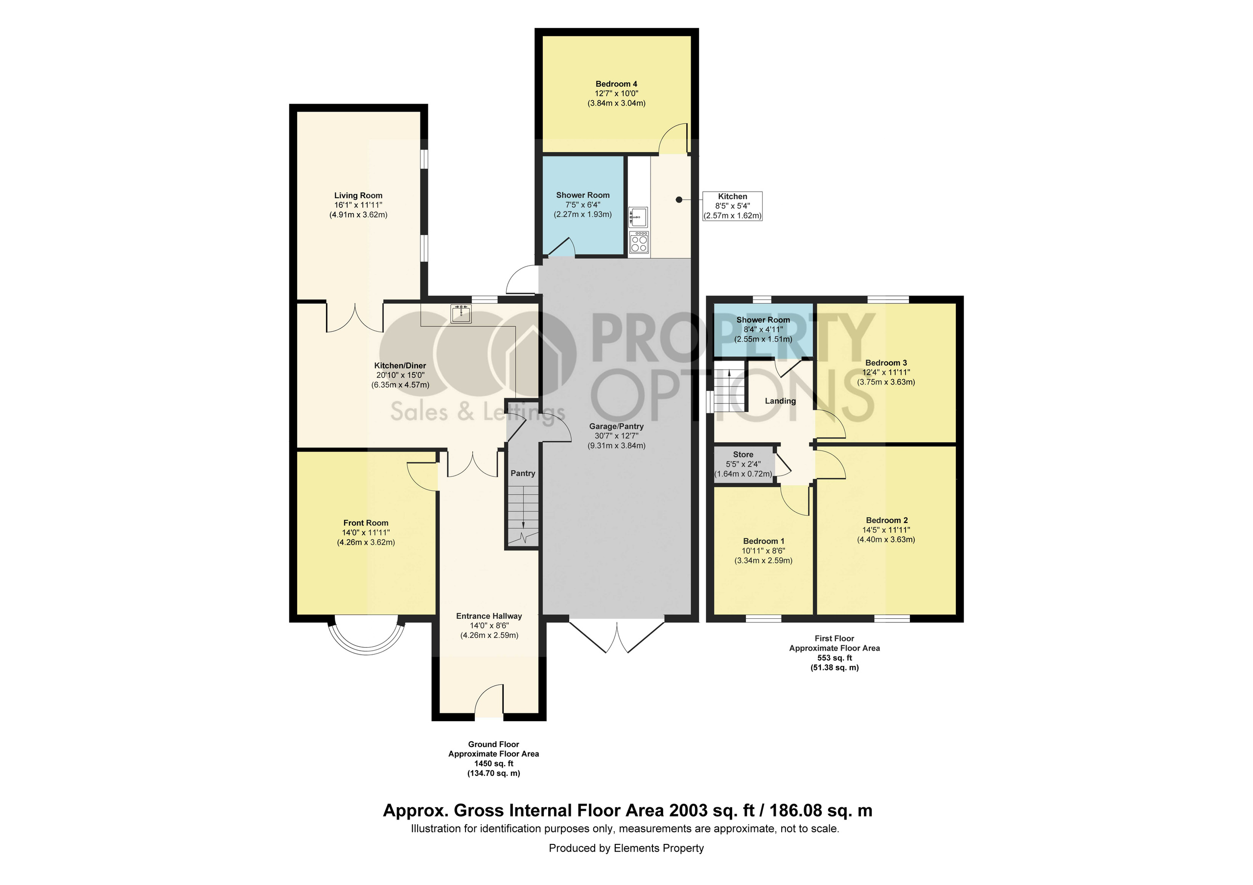 77 Overdale Road, Derby floorplan