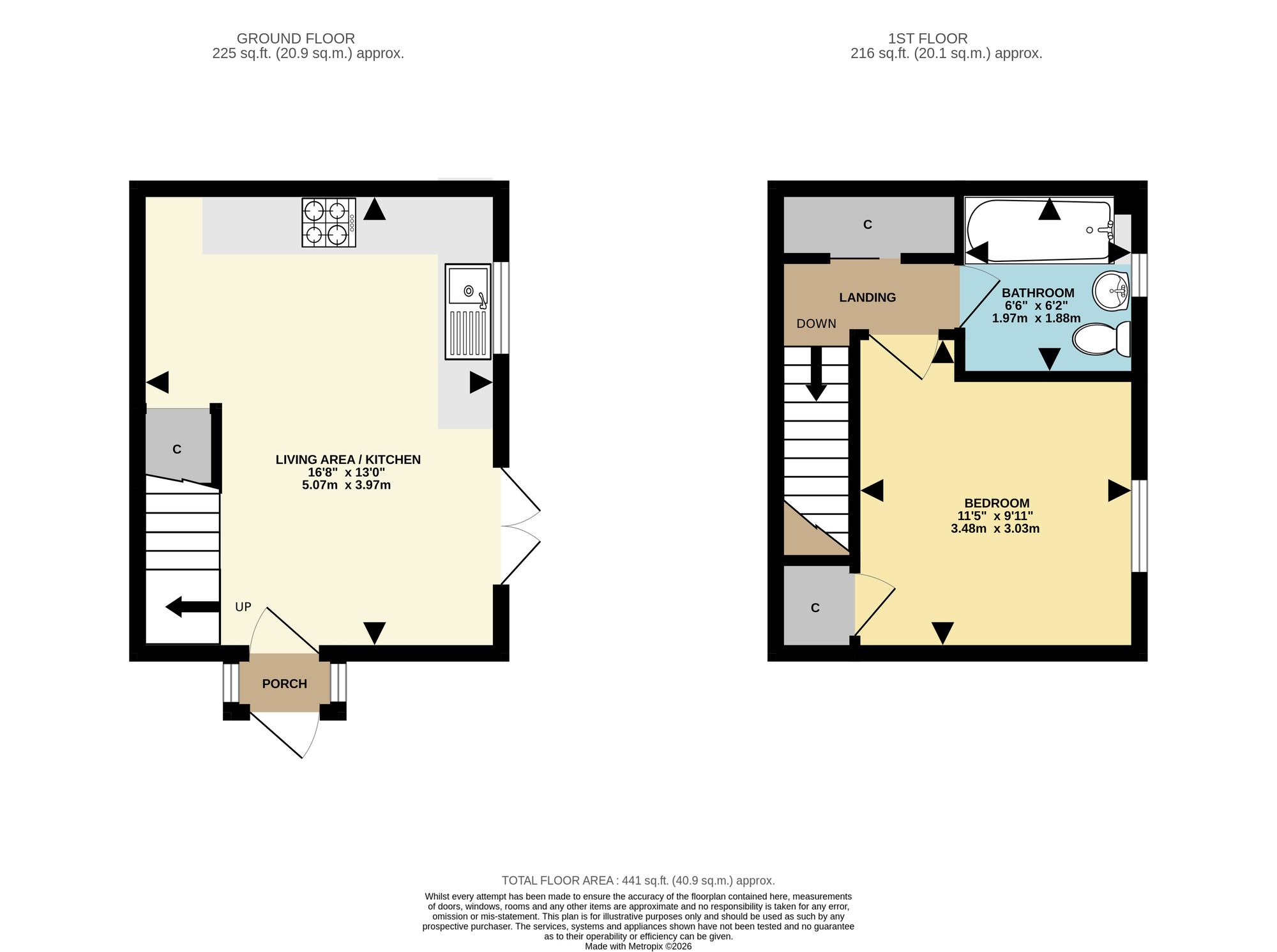 38 Merleburgh Drive, Sittingbourne floorplan