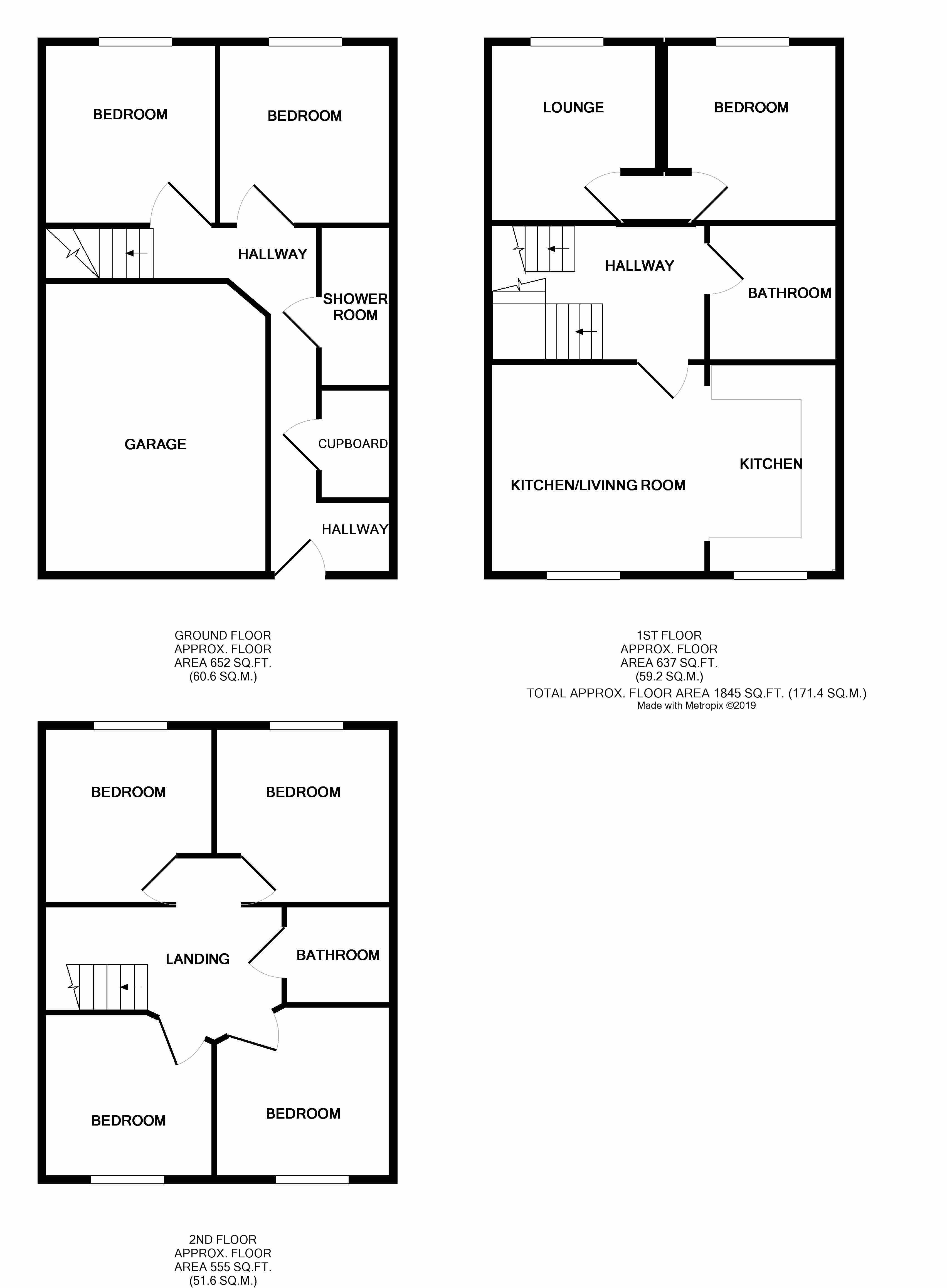 Wren Close, Bristol floorplan
