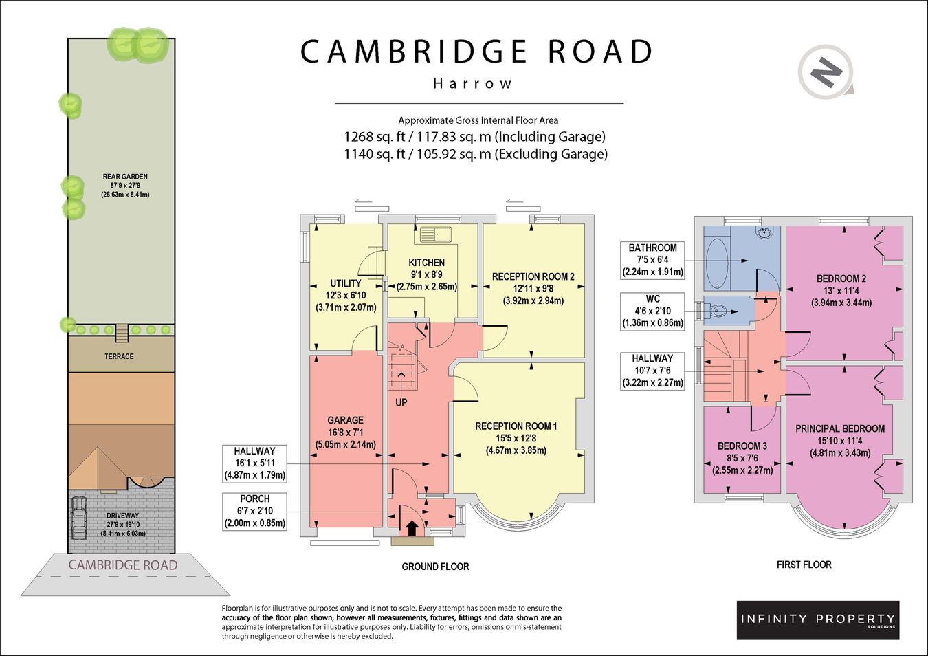 125, Cambridge Road, Harrow floorplan