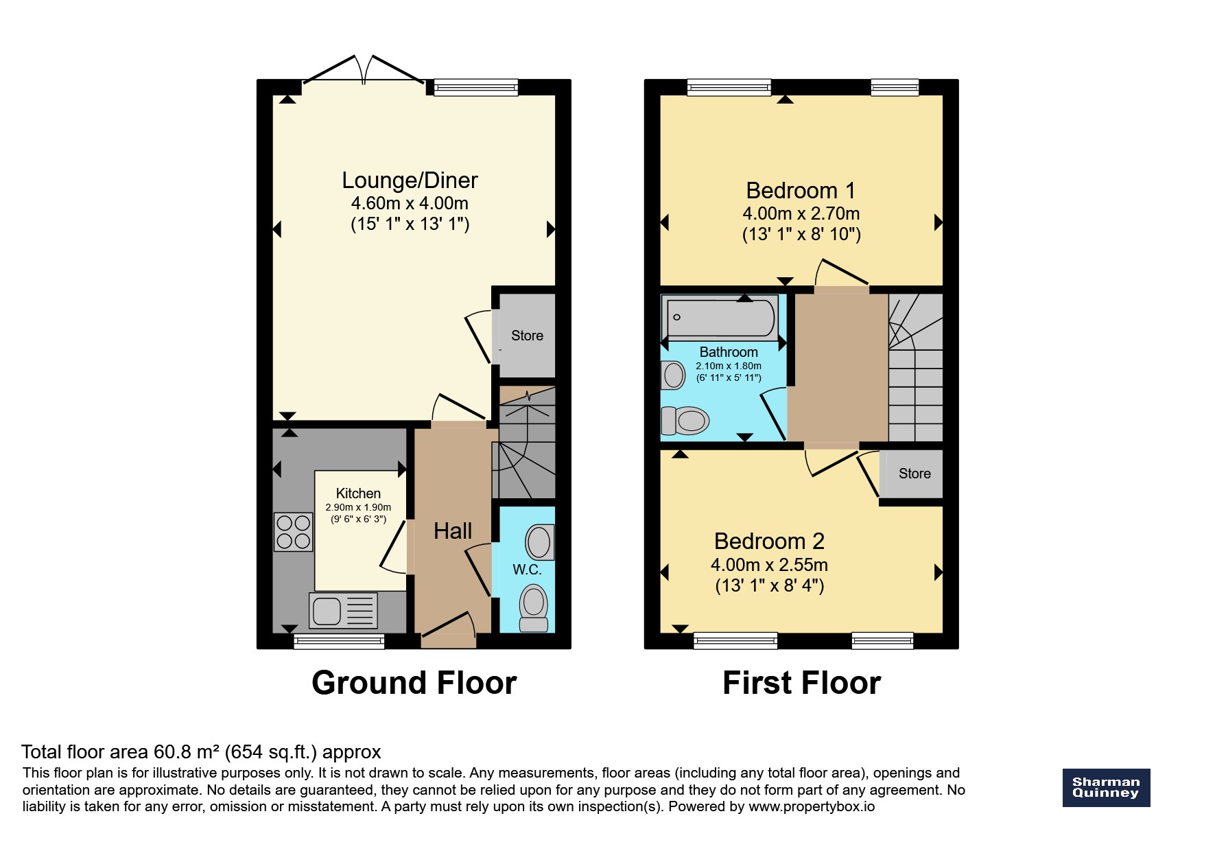 Brecken Court, Peterborough floorplan