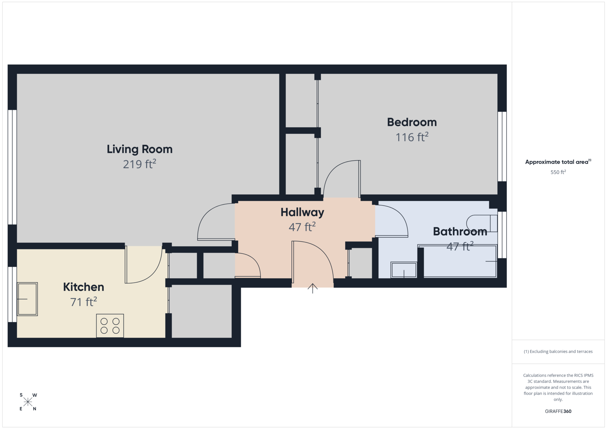 16a, Buchanan Drive, Glasgow floorplan
