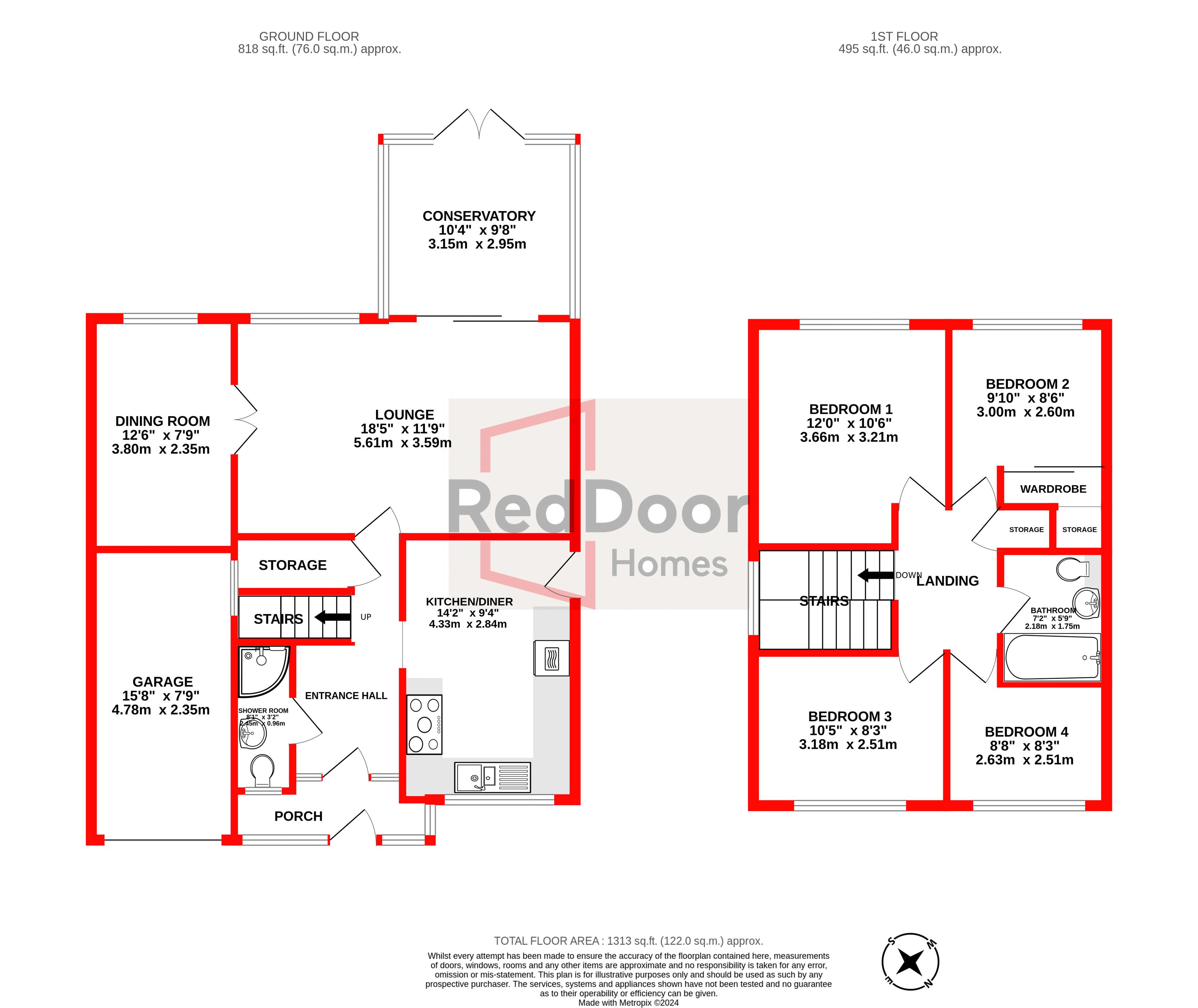 9, Aintree Road, Chatham floorplan