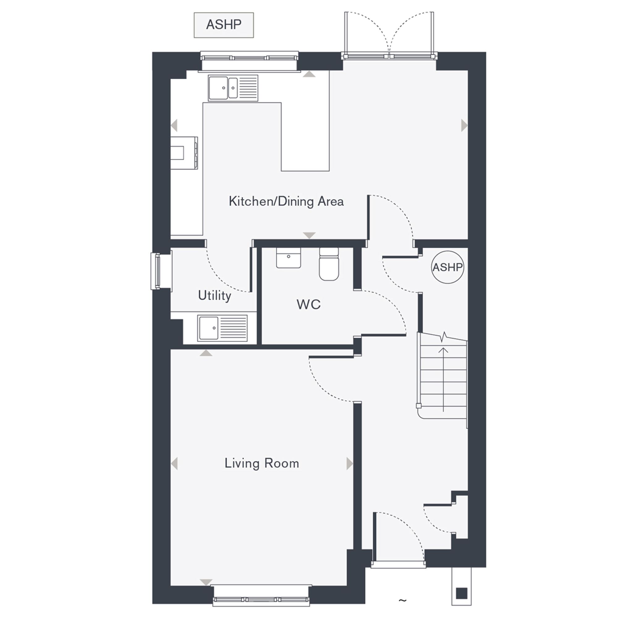 6 Lander Way (The Cypress - Plot 76), Alfold floorplan