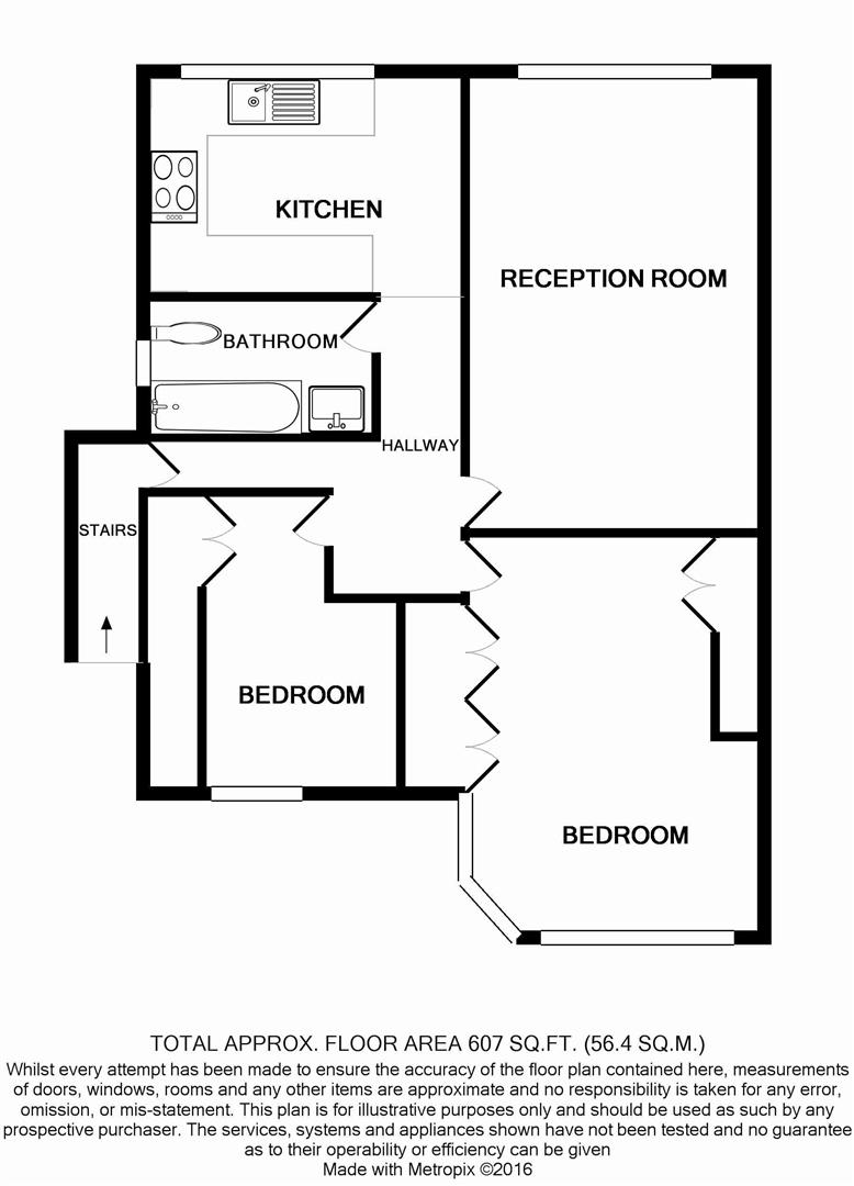 2 Bedrooms Flat to rent in Walden Way, Ilford IG6