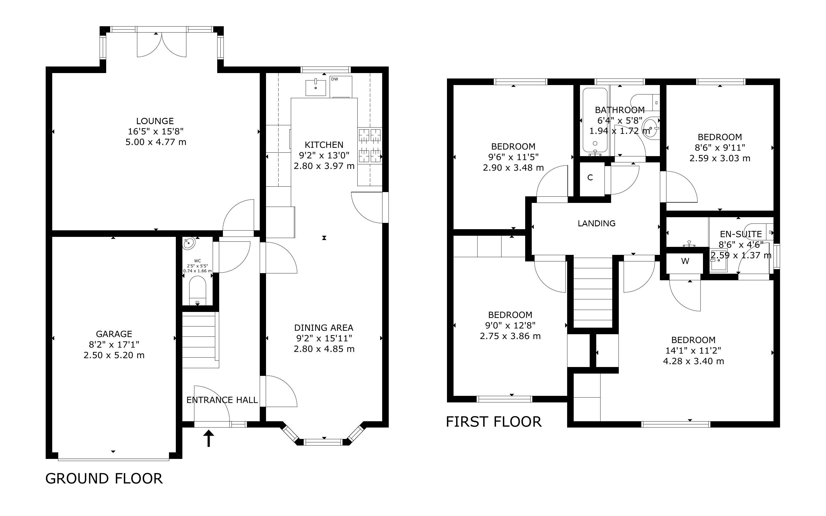 9, South Quarry Avenue, Midlothian floorplan