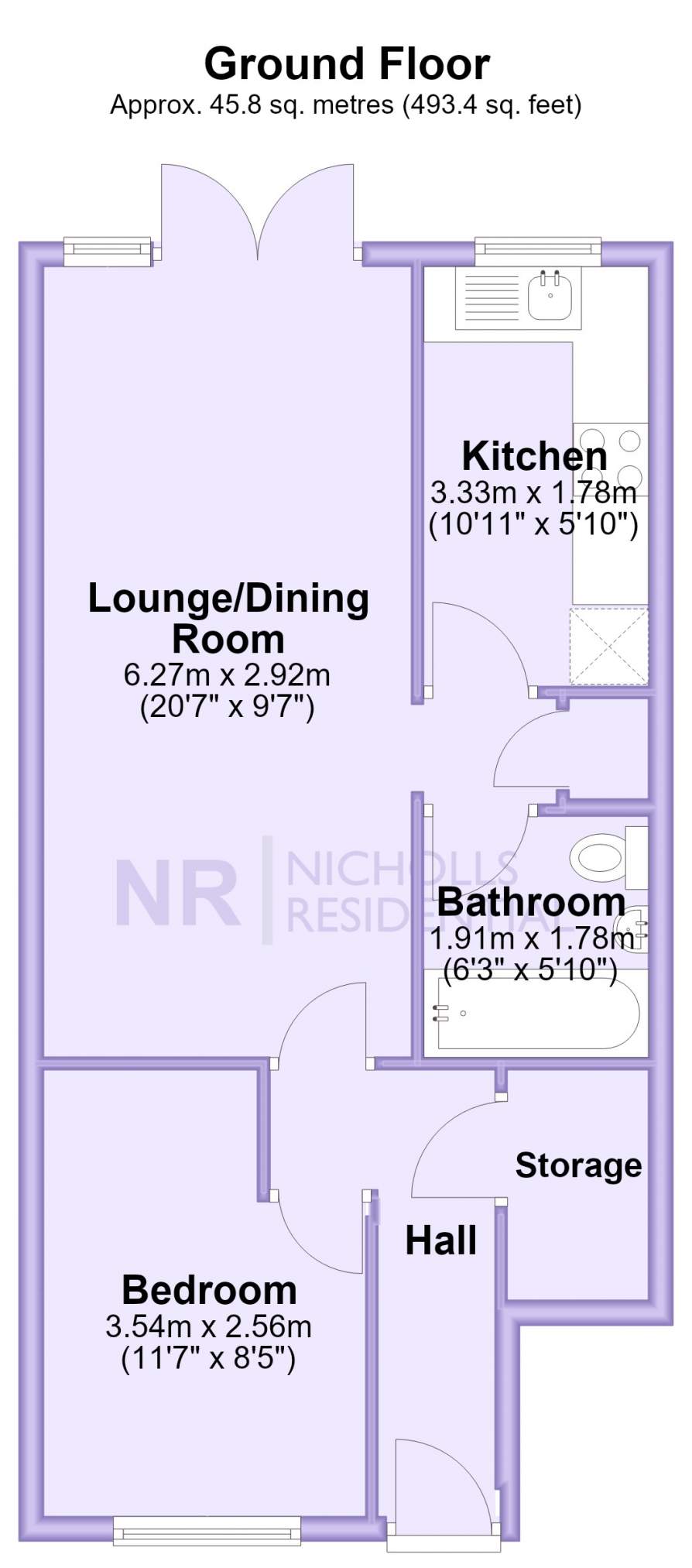 62, Jasmin Road, West Ewell floorplan