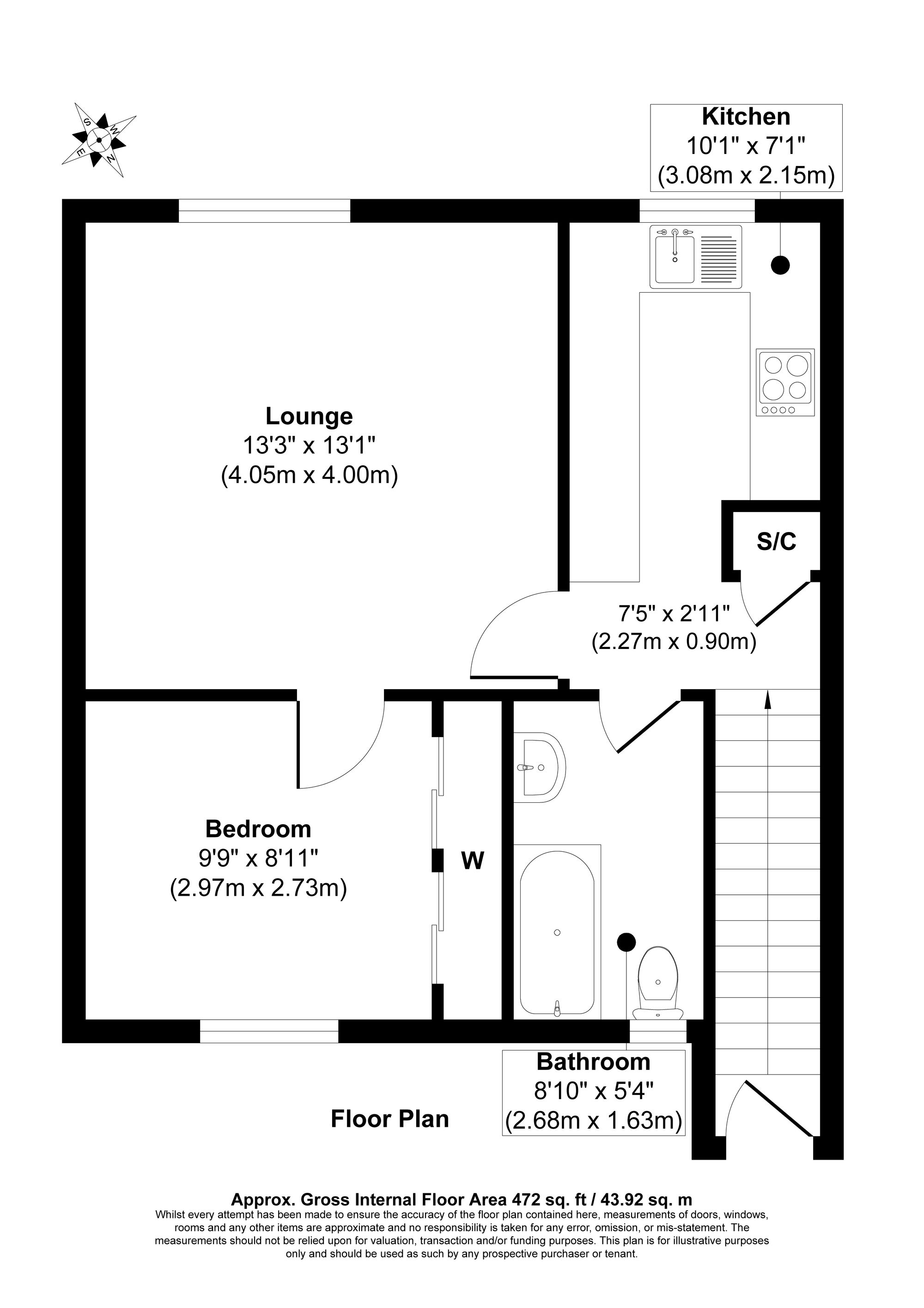 4 Starwood Court London Road, Slough floorplan