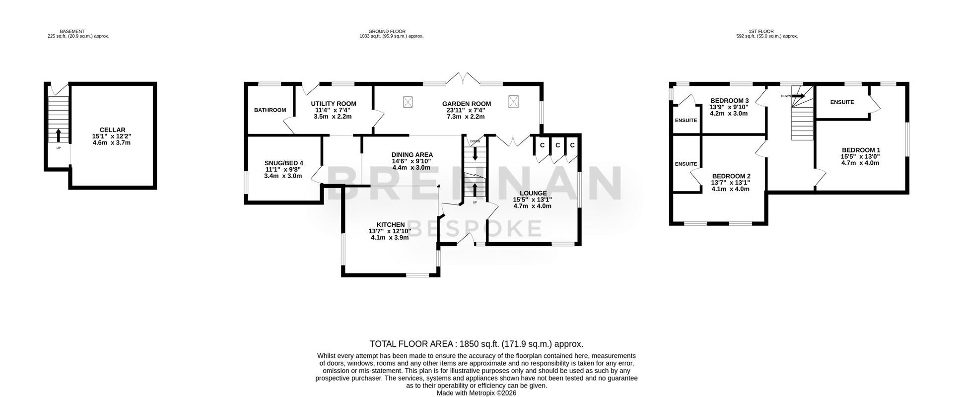 The Talbot, 33, High Street, Corby floorplan