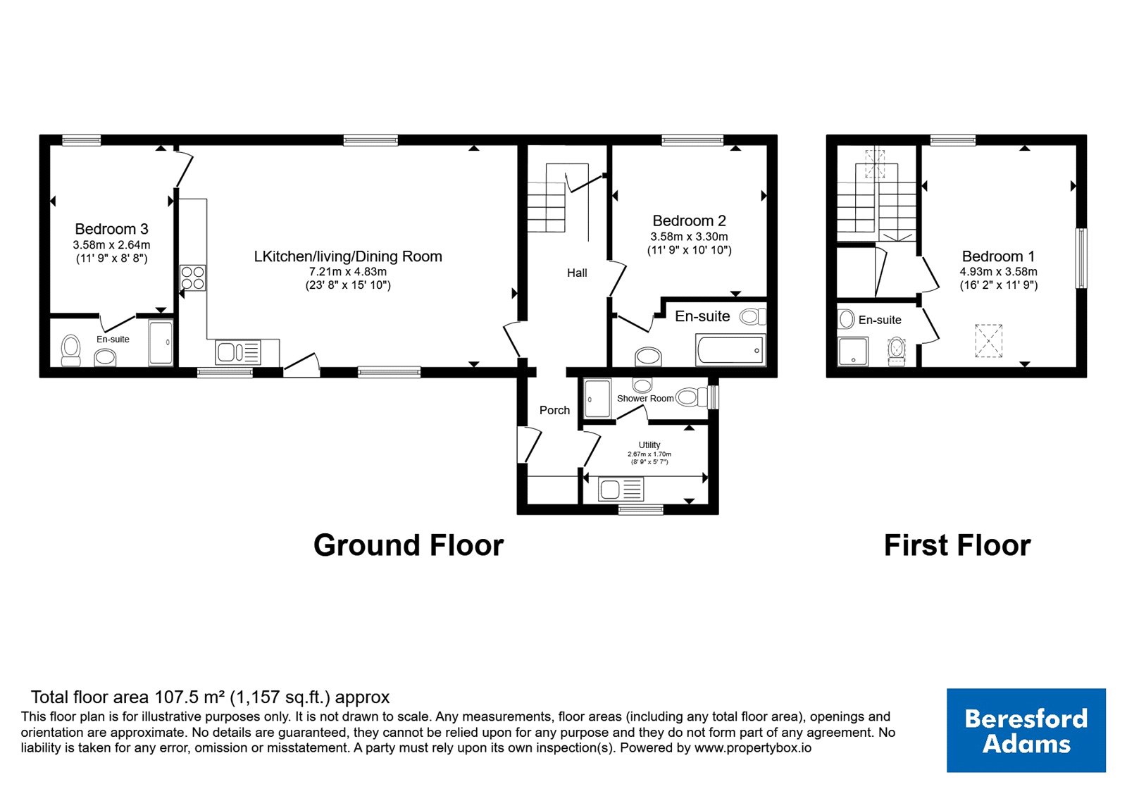Fodol Cottages,, Lon Pedair Groeslon, Menai Bridge floorplan