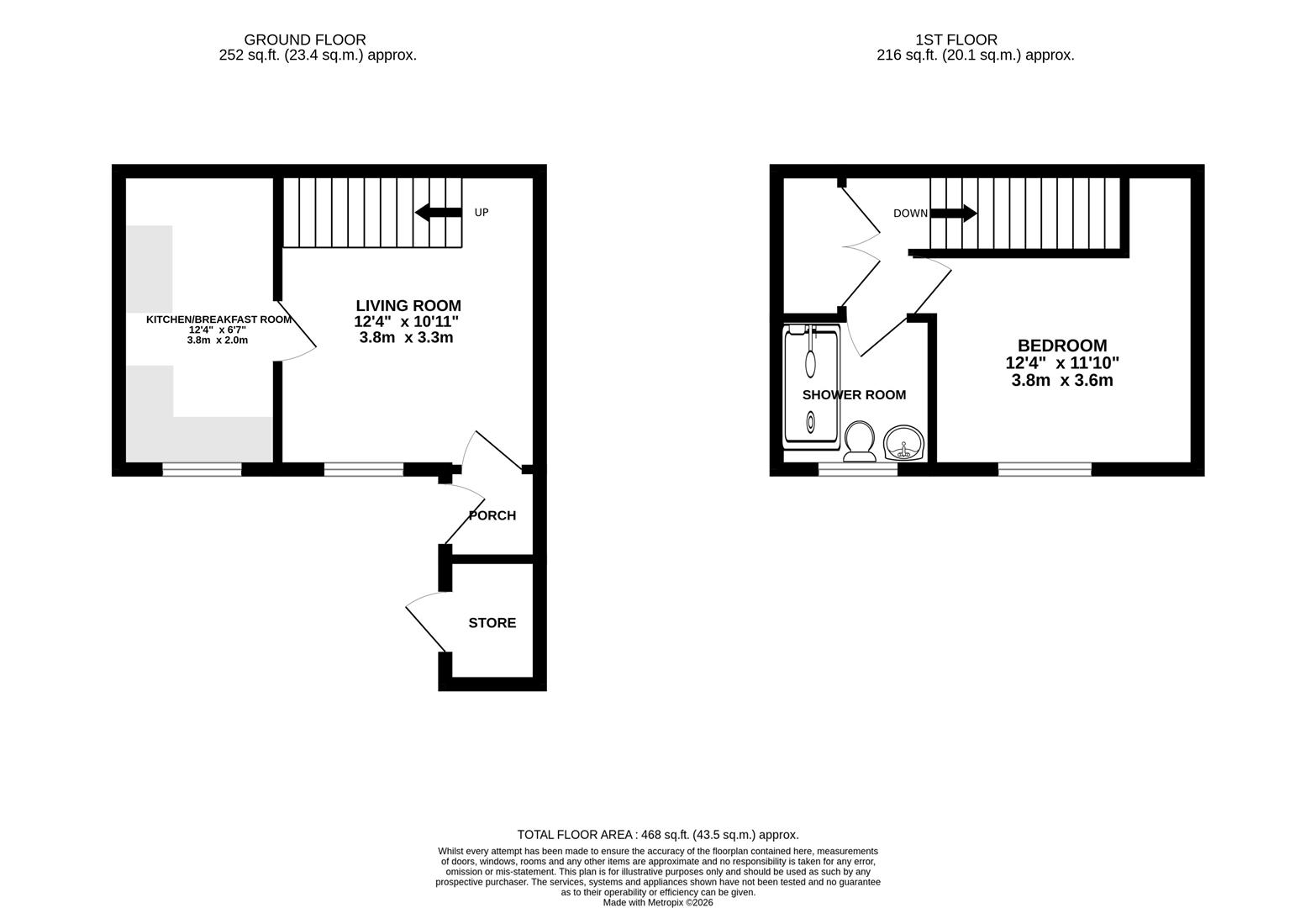 20, Larkspur Close, Weymouth floorplan