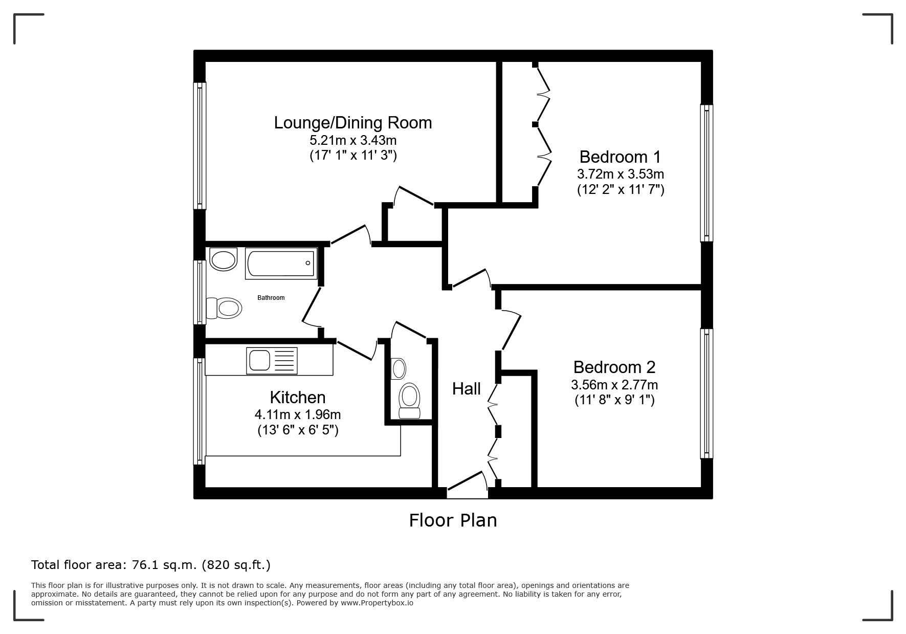 Frogmore Court, Camberley floorplan