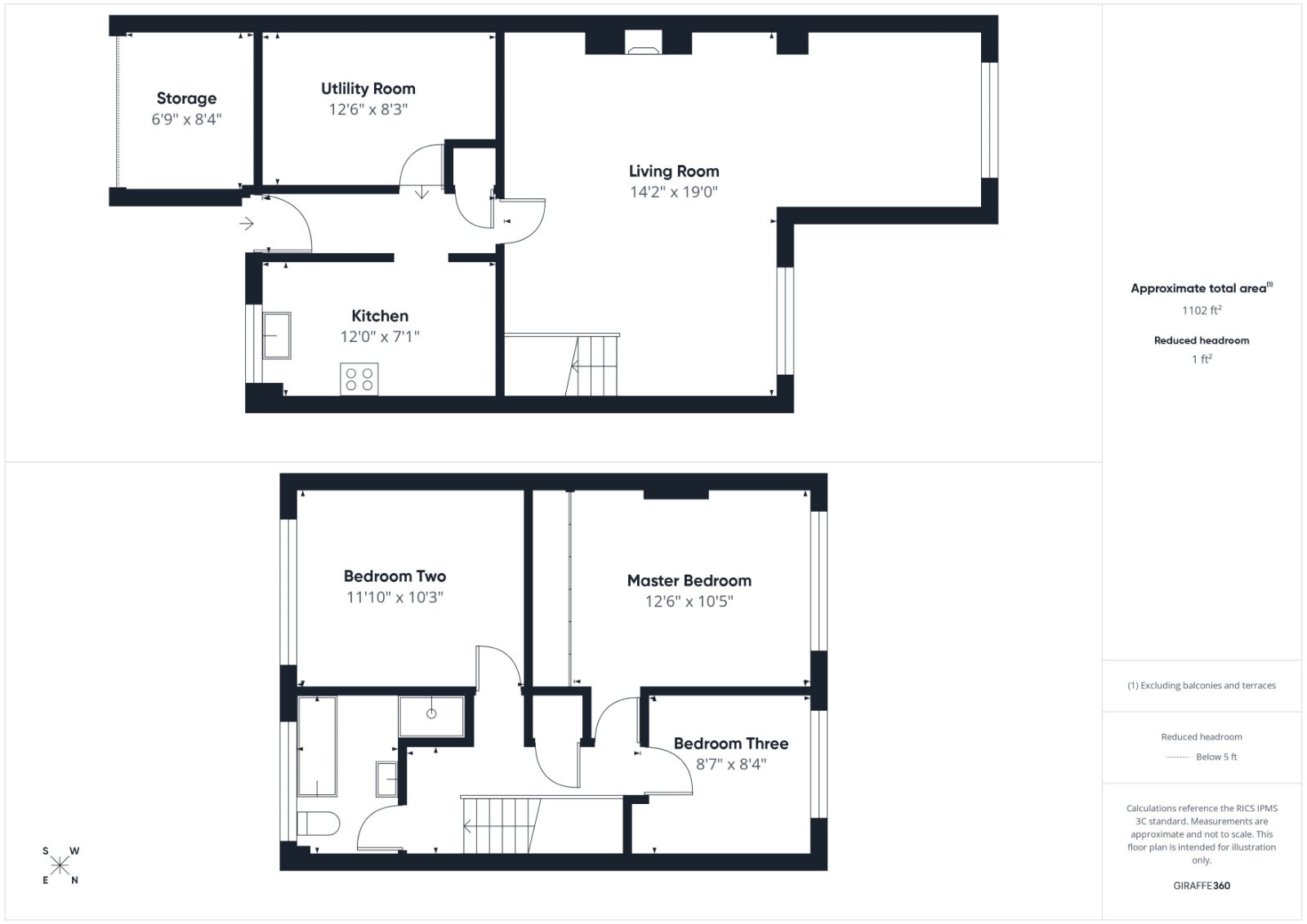 12, Alton Ride, Camberley floorplan