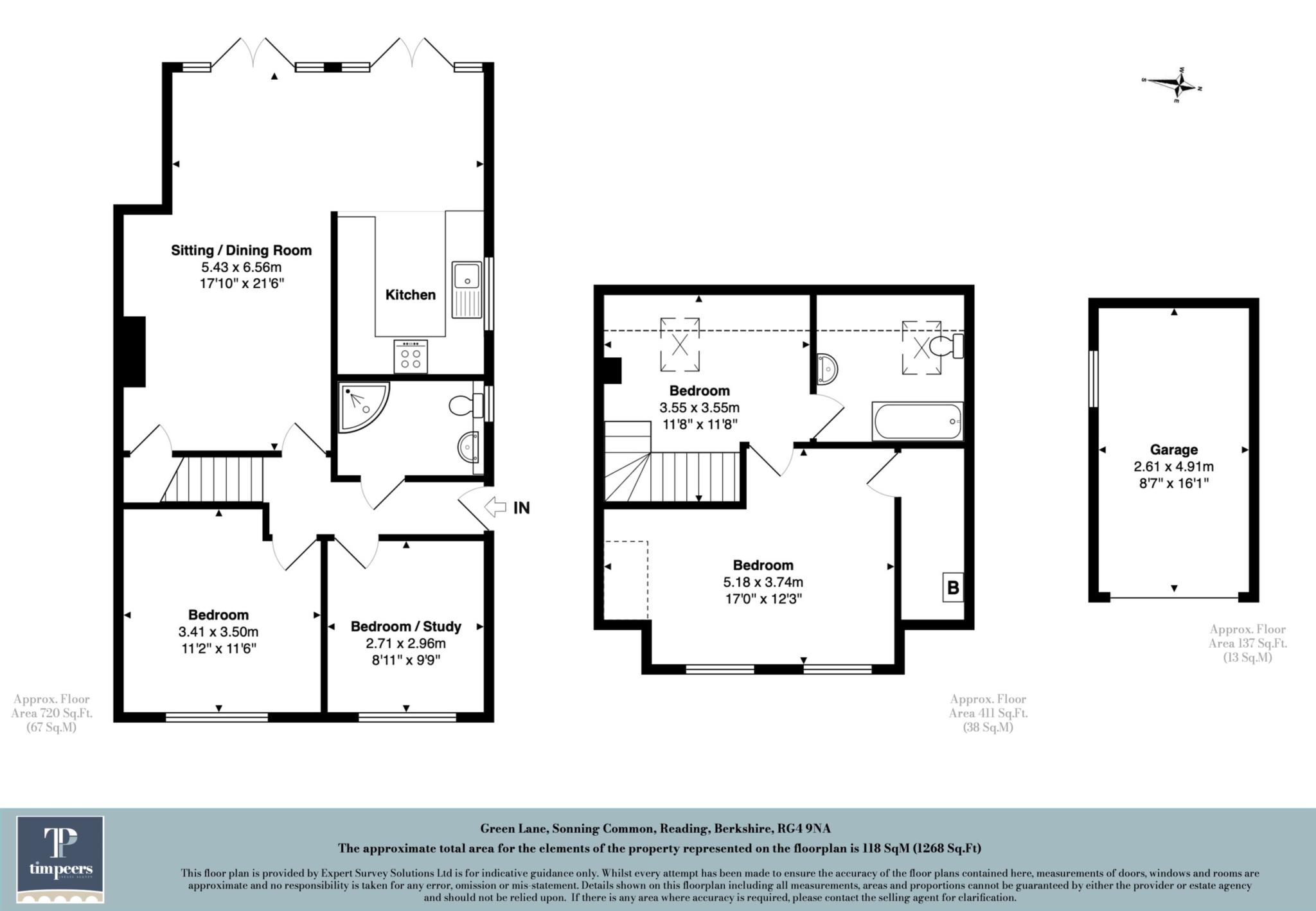 18, Green Lane, Reading floorplan