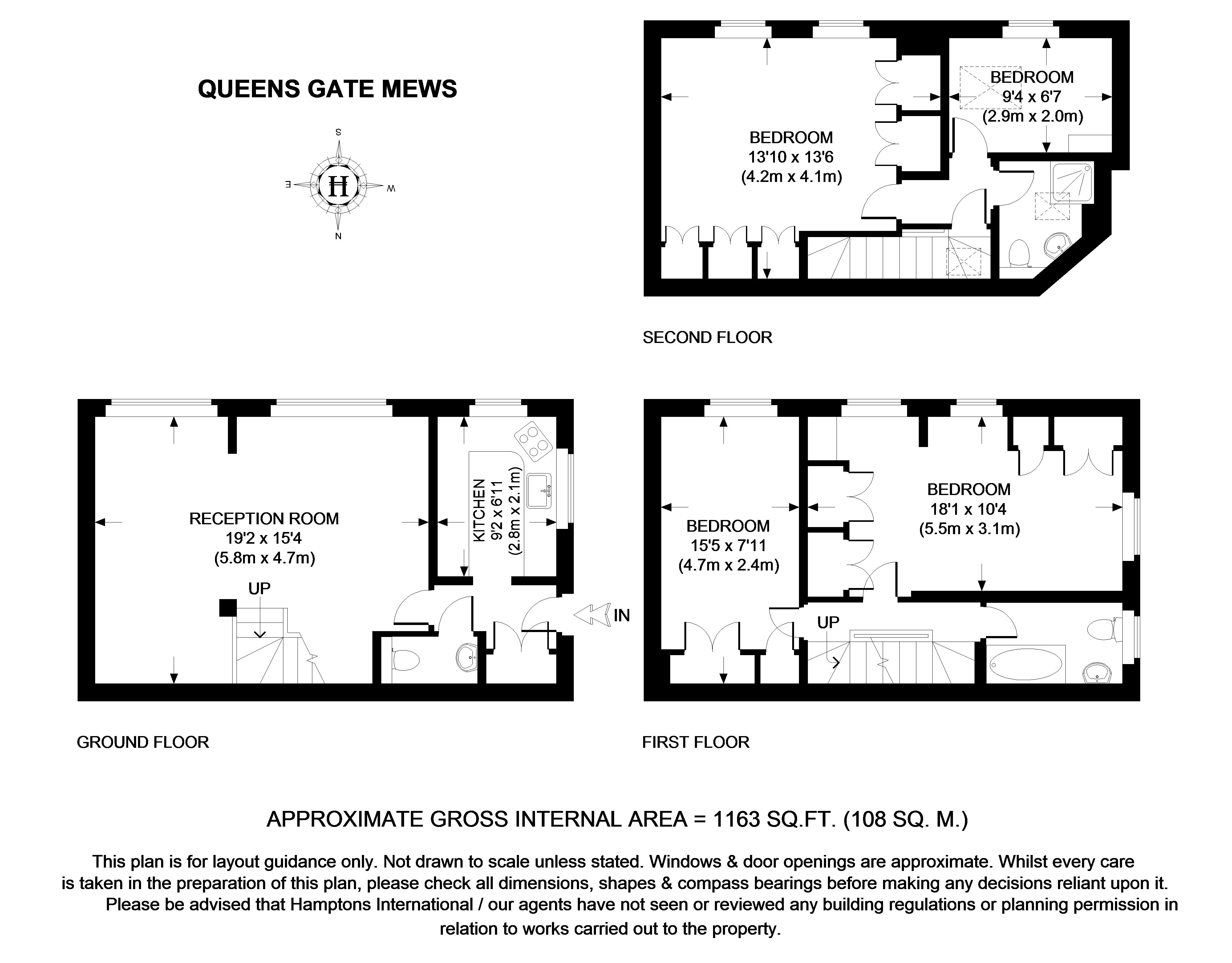 4 Bedrooms Mews house to rent in Queen's Gate Mews, London SW7