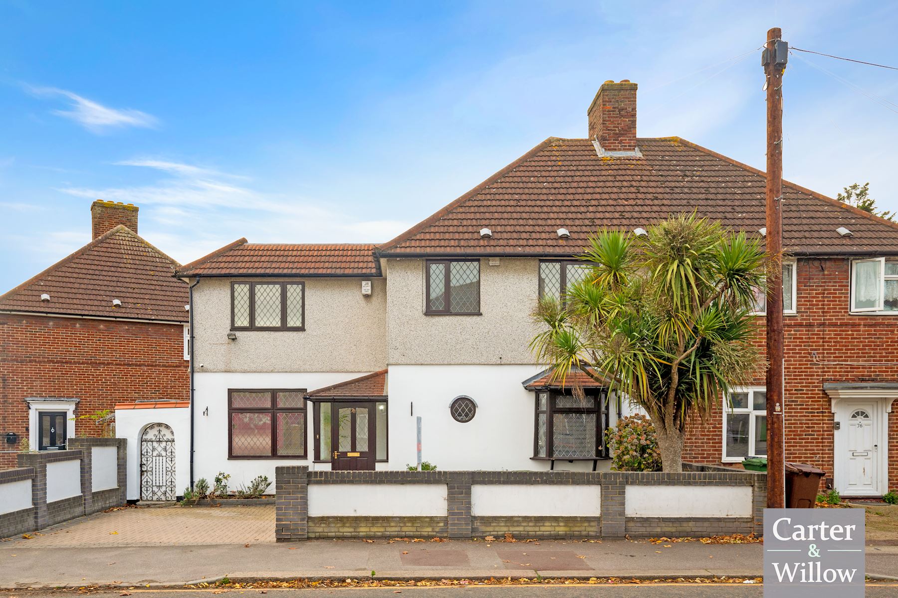 4-bed semi-detached on 78, Bennetts Castle Lane , Dagenham , £550,000