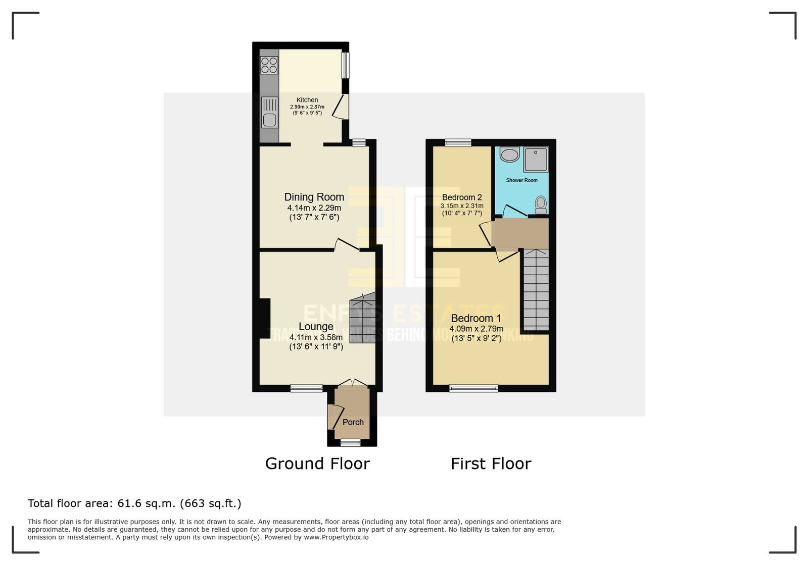 7, Cwmlws, Penmaenmawr floorplan