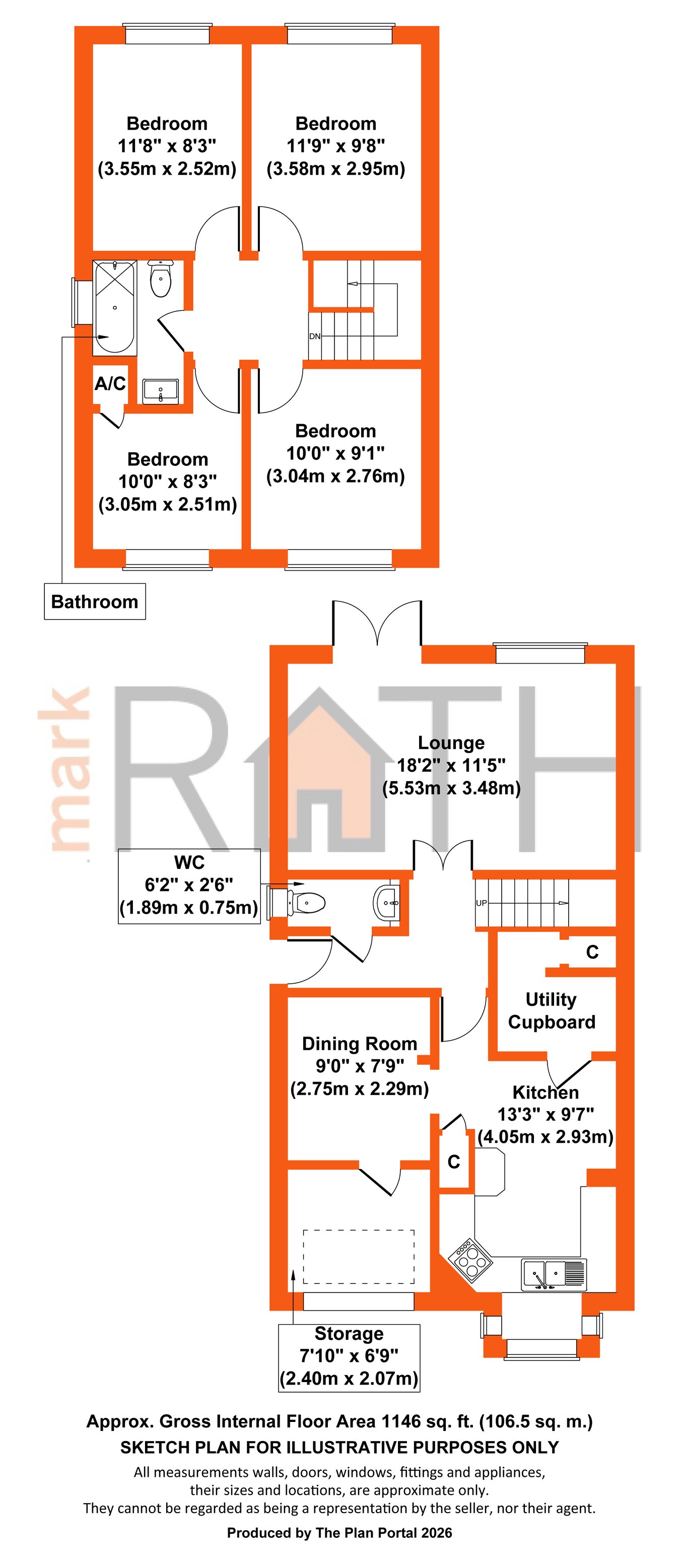 Mercury Avenue, Wokingham, RG41 floorplan