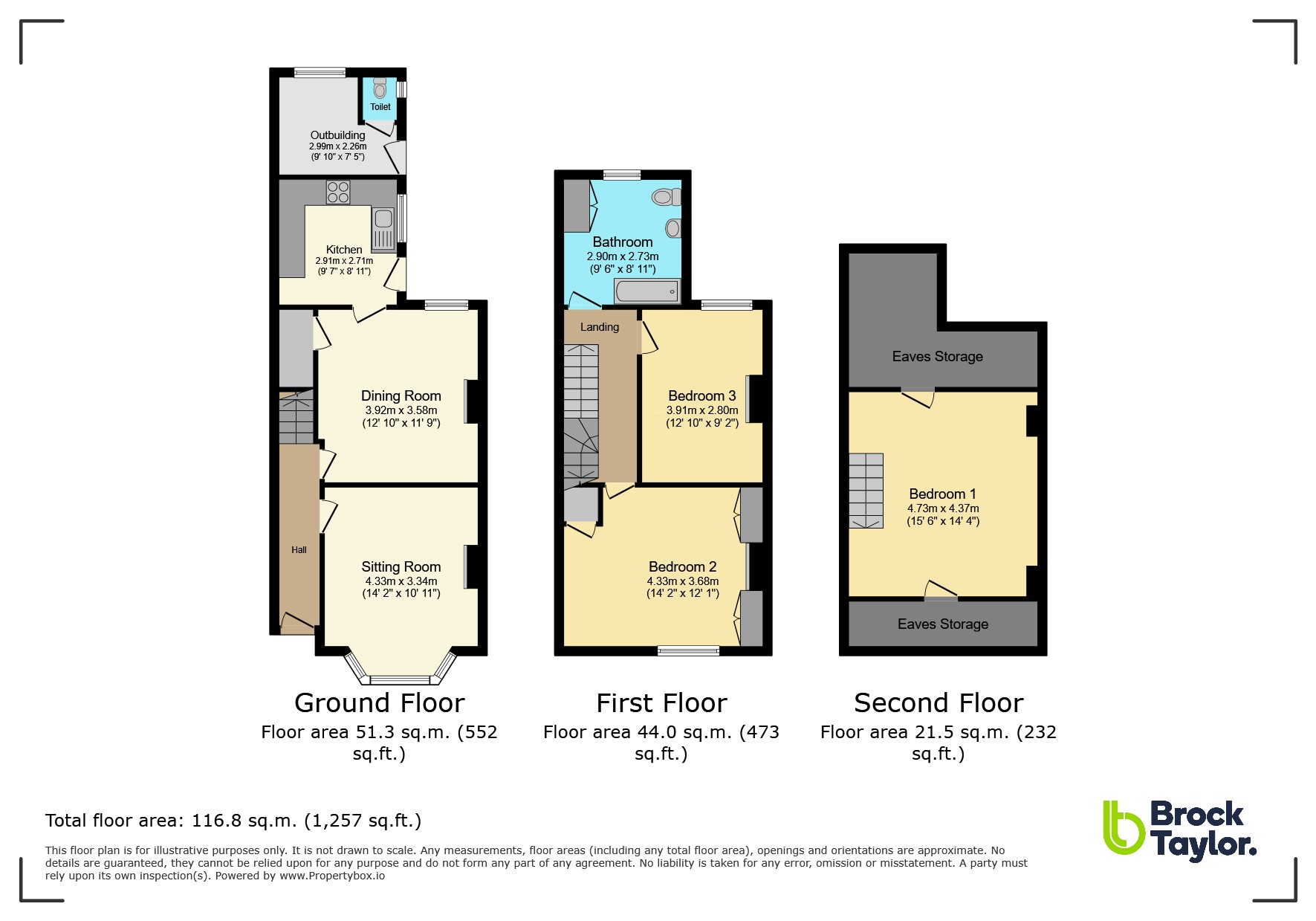 15 Denne Road, Horsham floorplan