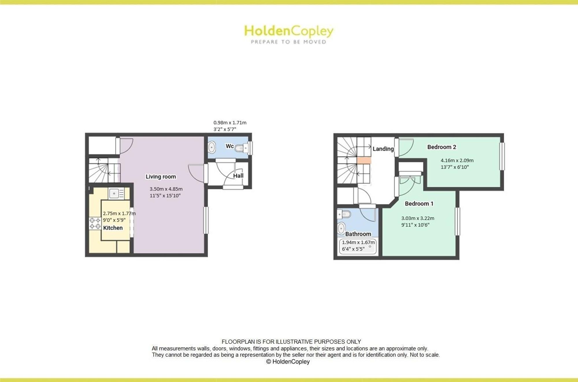8 Bramley Court Stavely Way, Nottingham floorplan