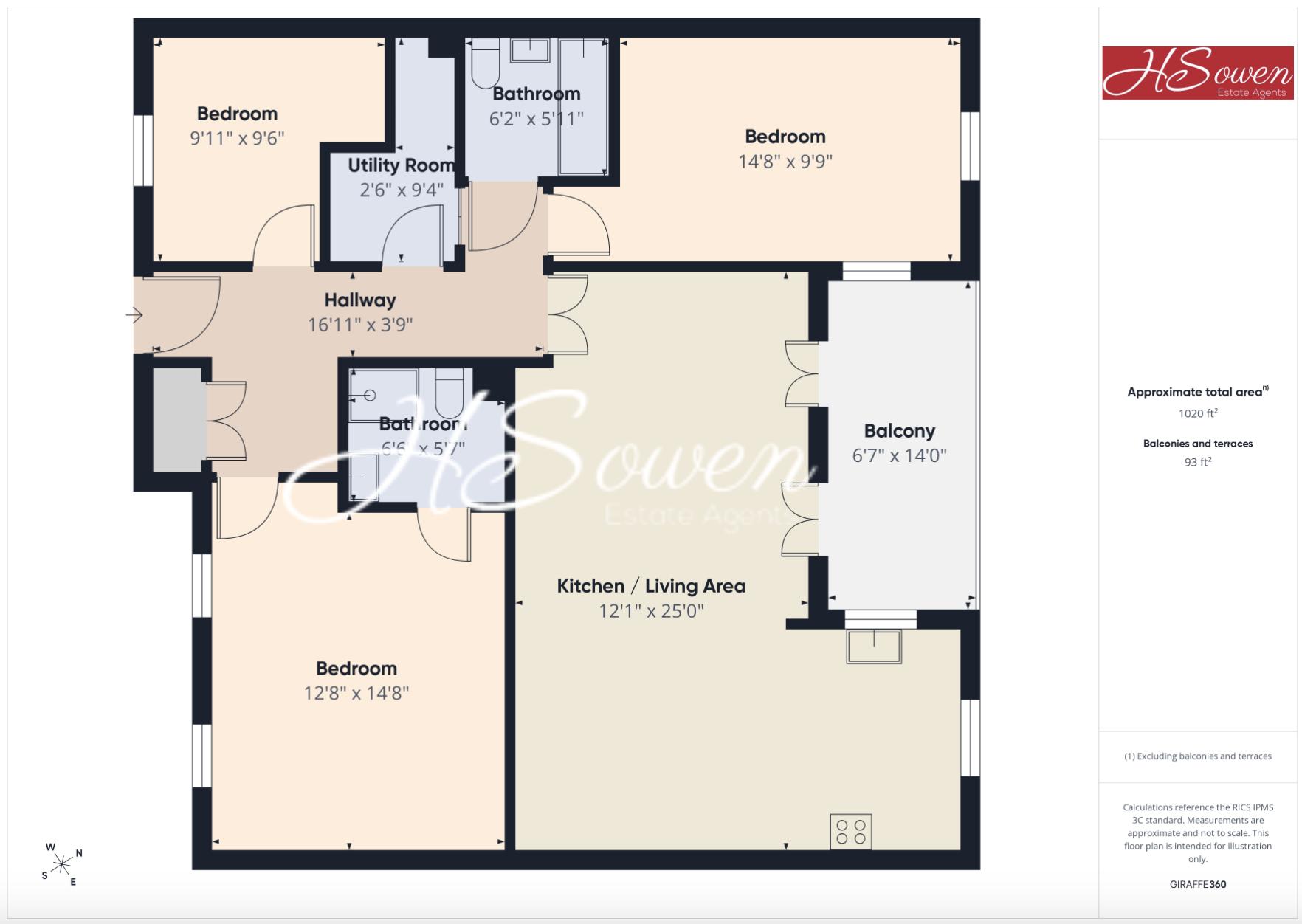 28 Foxlands, York Road, Torquay floorplan