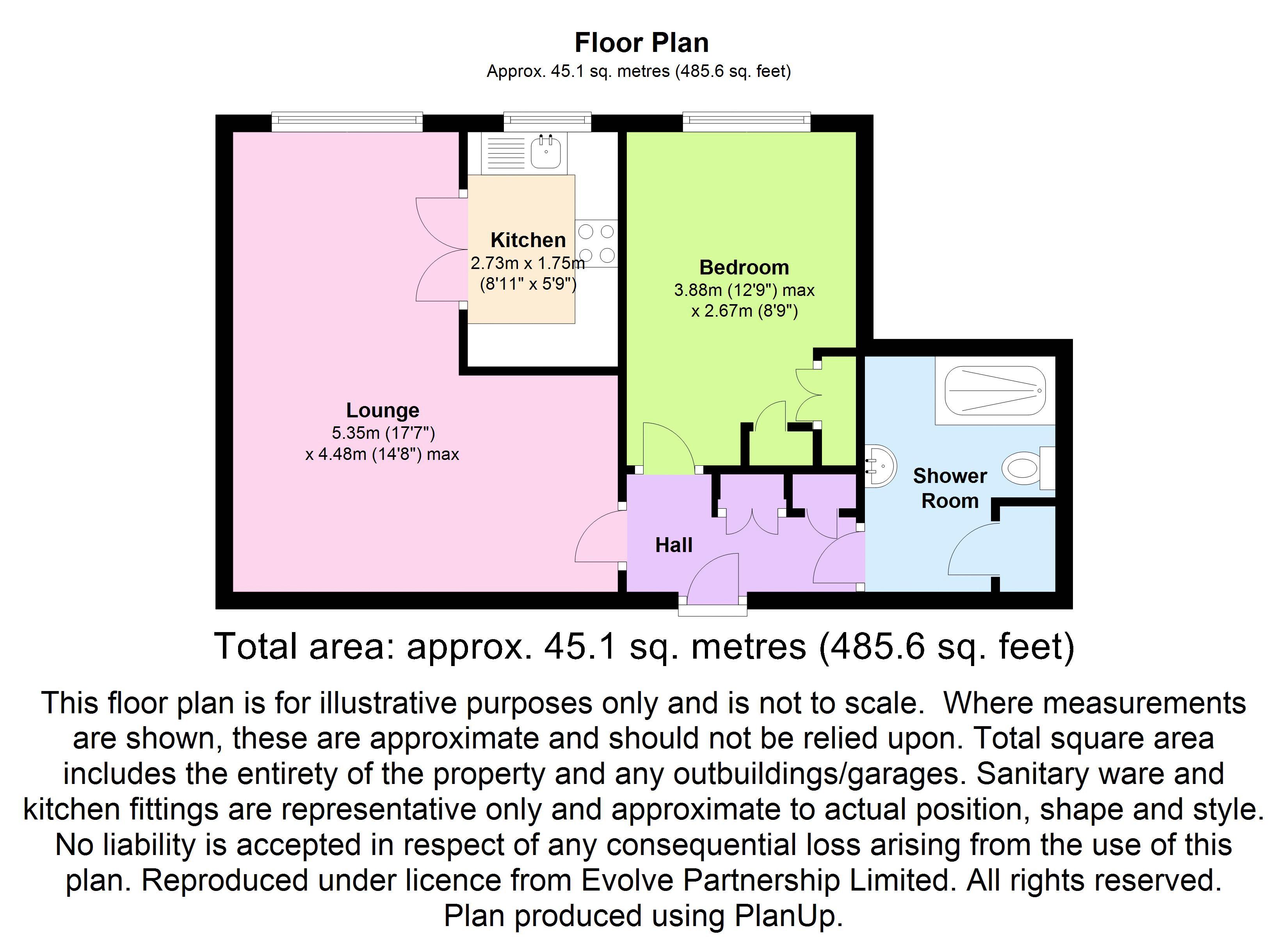 1 Bedrooms Flat for sale in Moorfield Court, Witham CM8