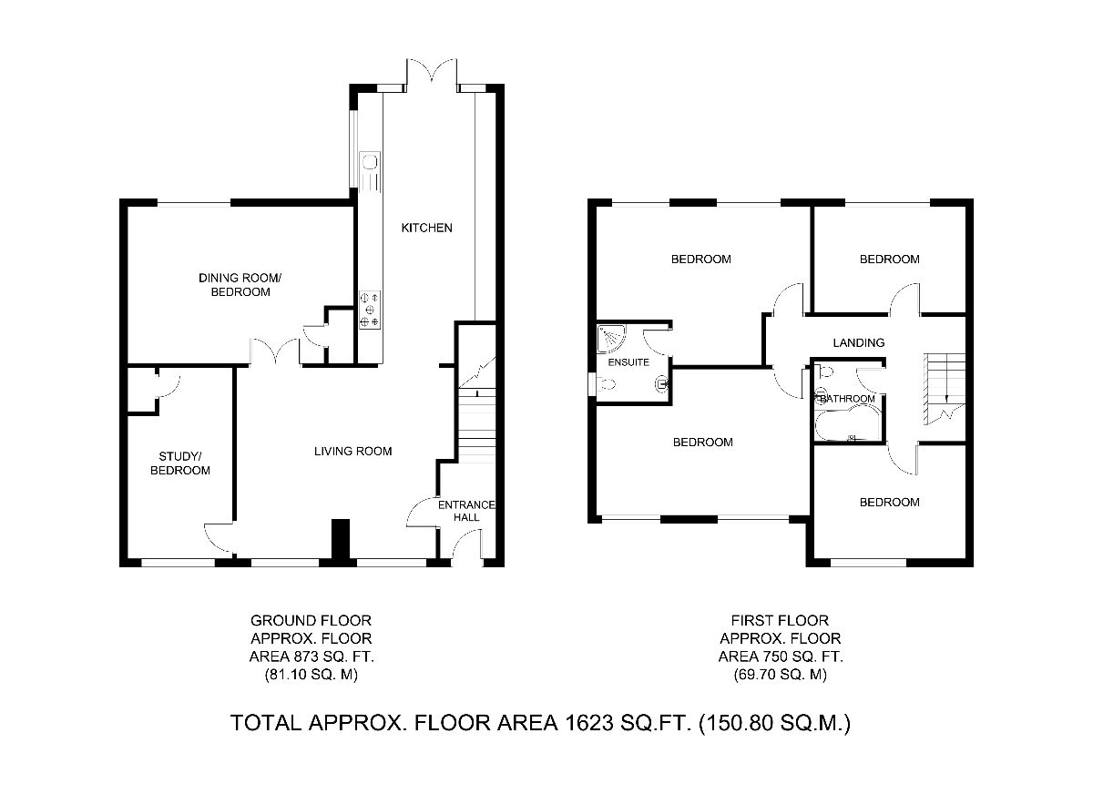77 Juniper Way, Romford floorplan