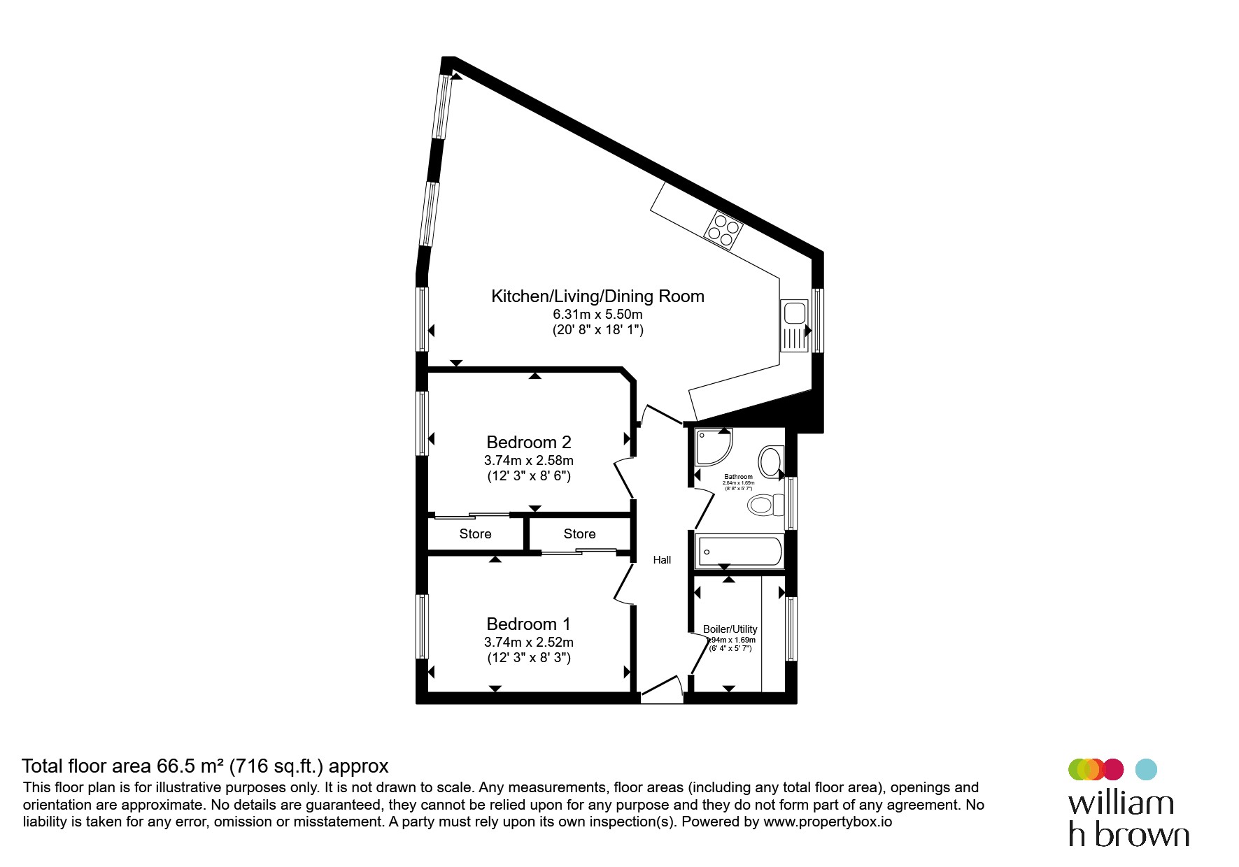 11, Raynville Way, Leeds floorplan