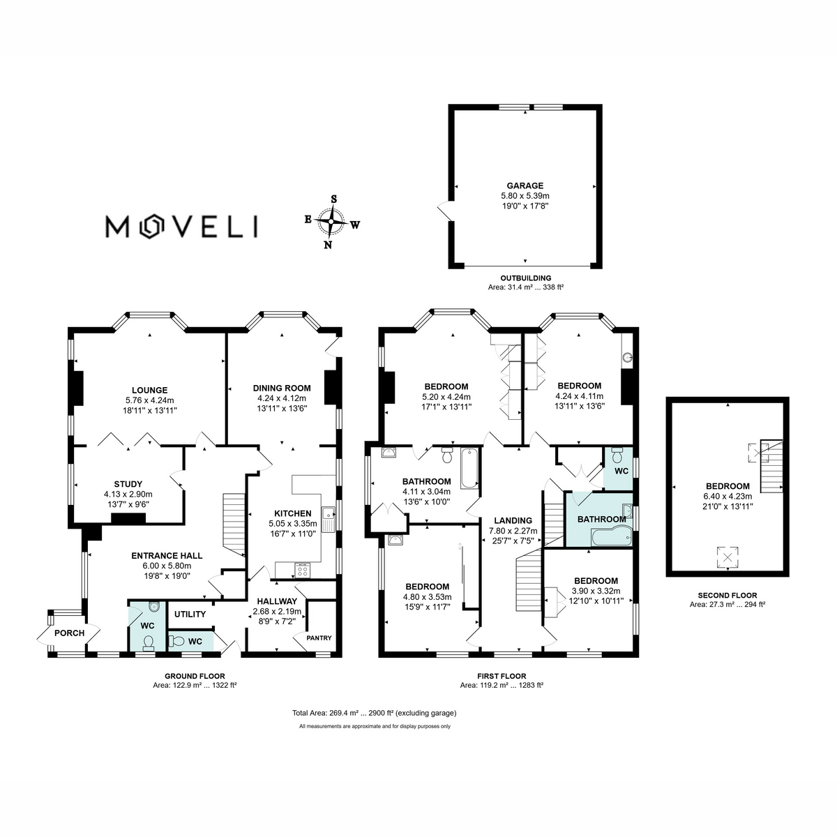 1a, Lawrence Drive, Poole floorplan
