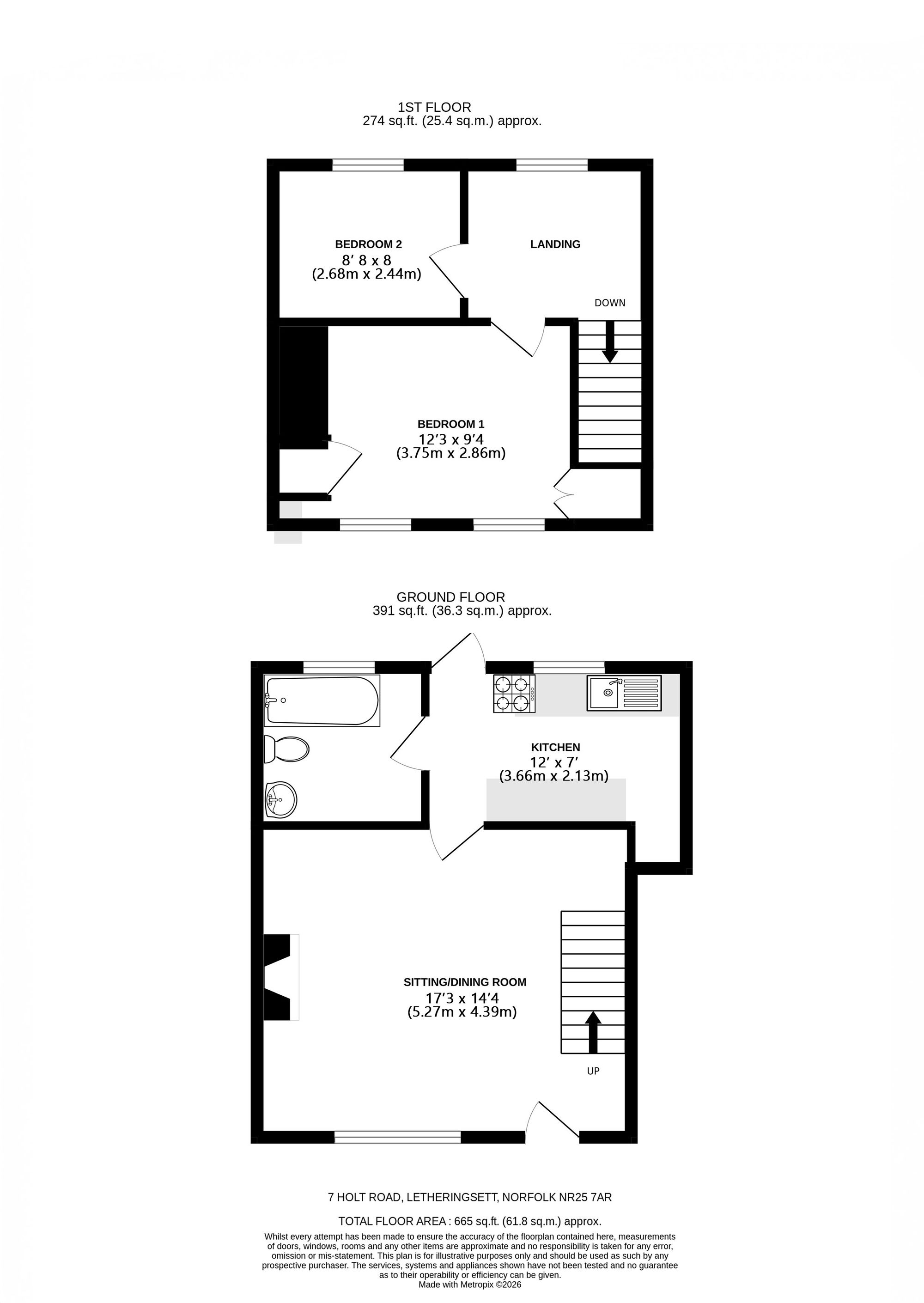 7 Holt Road, Holt floorplan