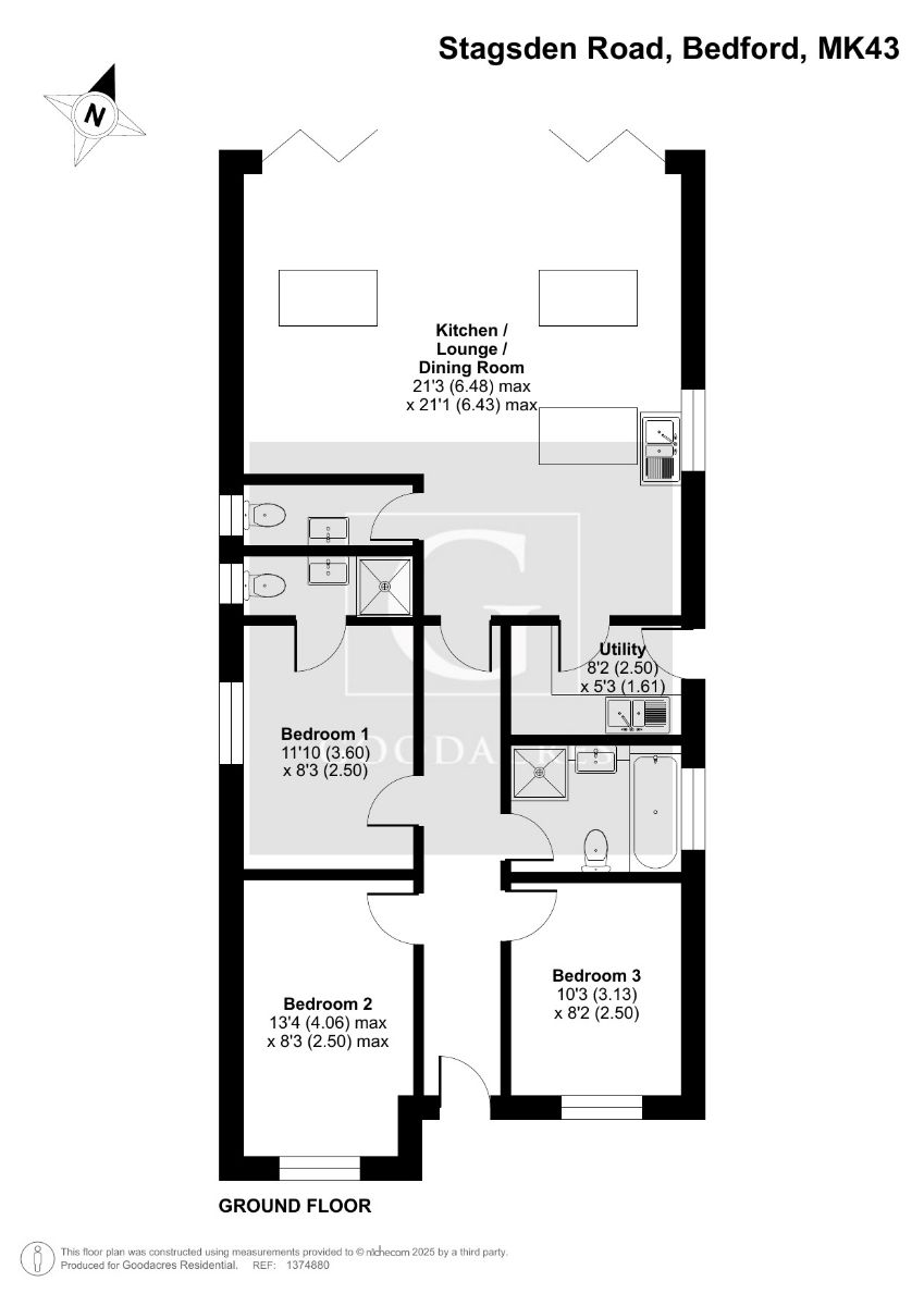 170 Stagsden Road, Bedford floorplan