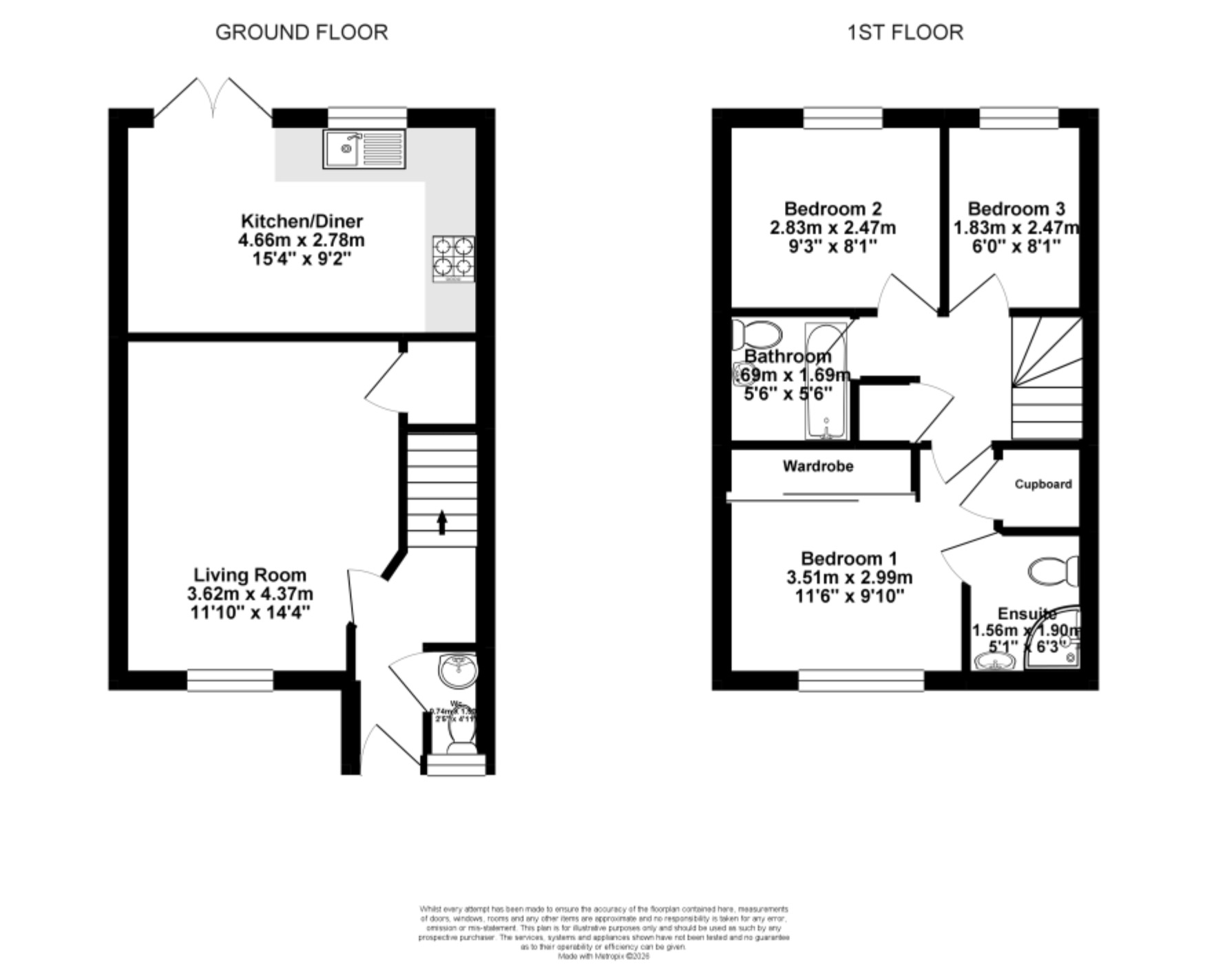 8, Trefoil Way, Bristol floorplan