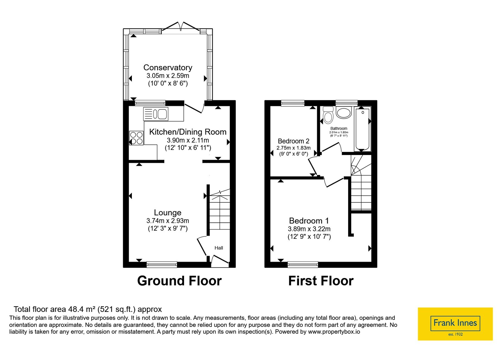 42, Luccombe Drive, Derby floorplan