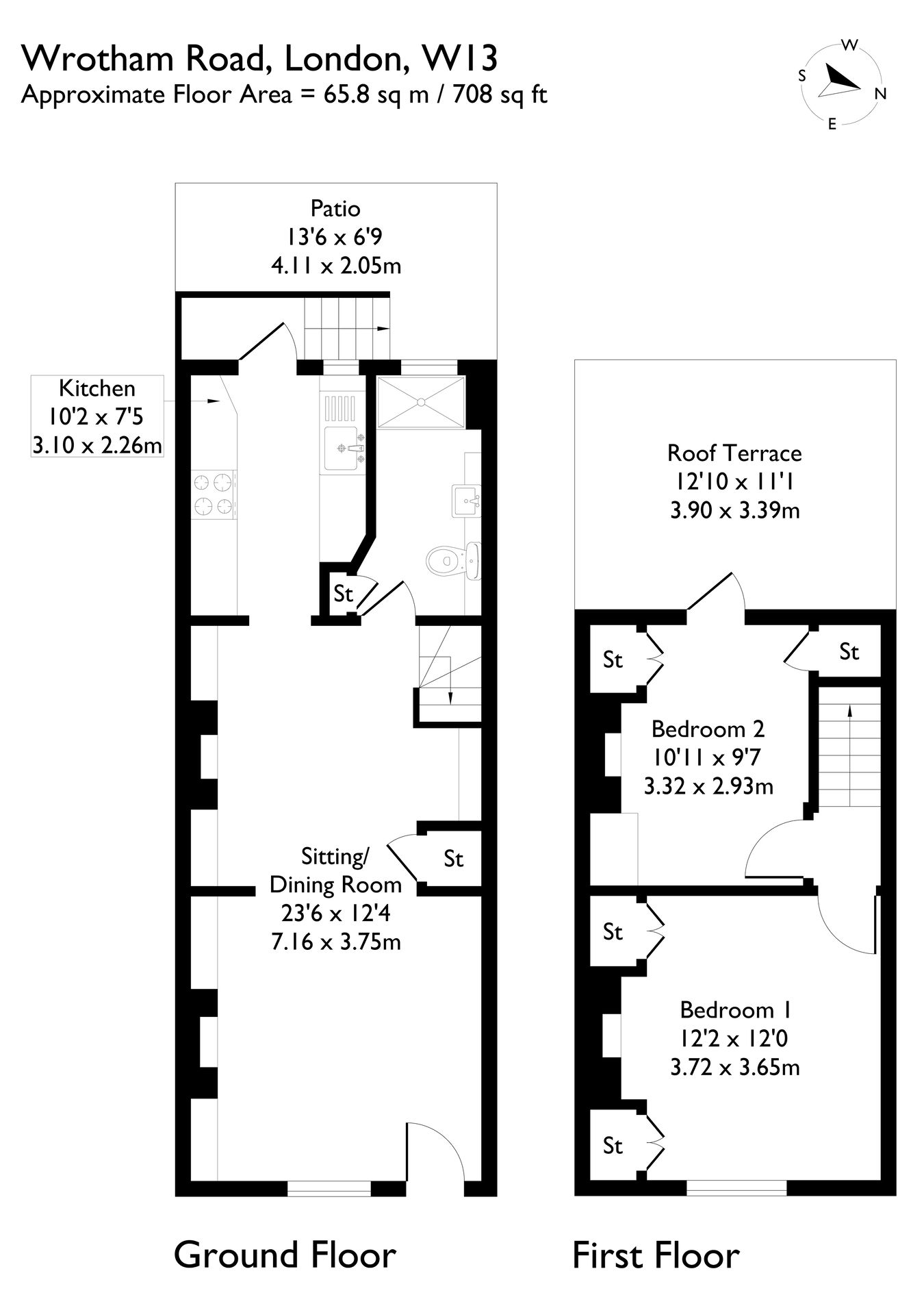 7, Wrotham Road, Ealing floorplan