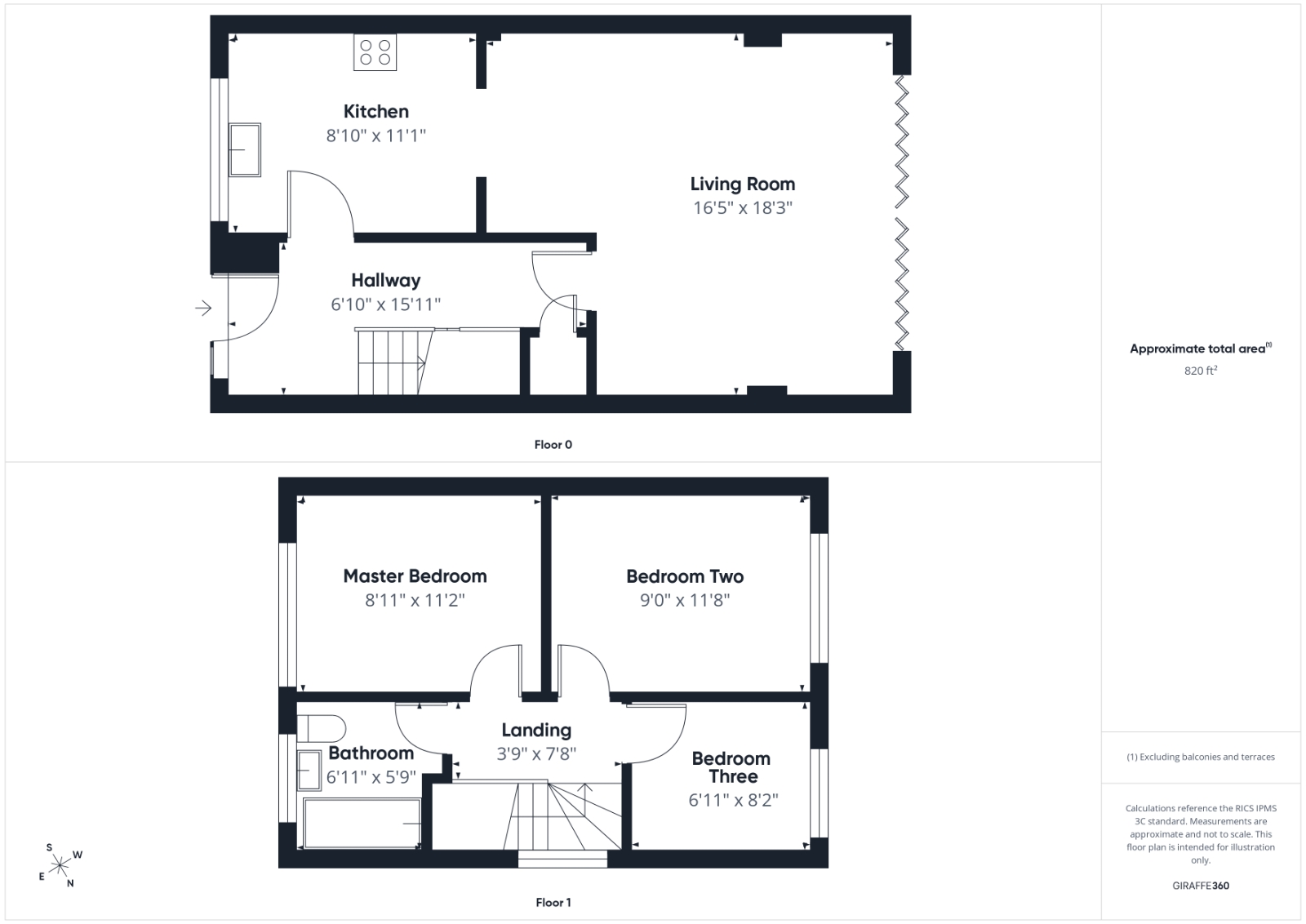 70, Valley Crescent, Wokingham floorplan