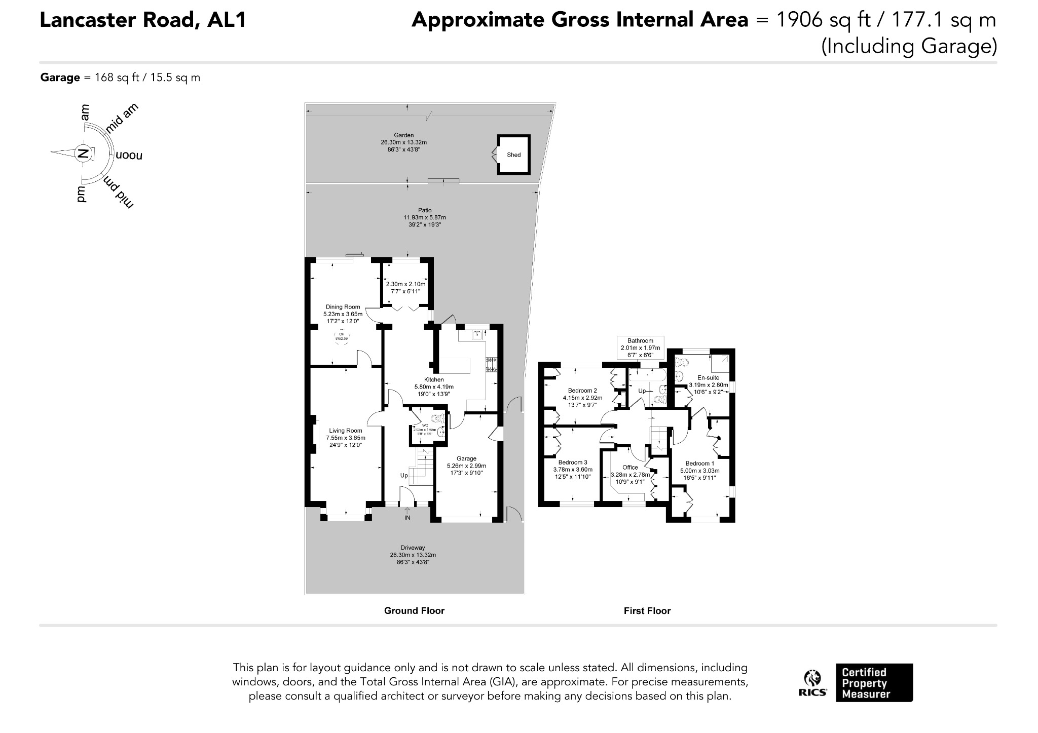 St. Albans, Hertfordshire floorplan