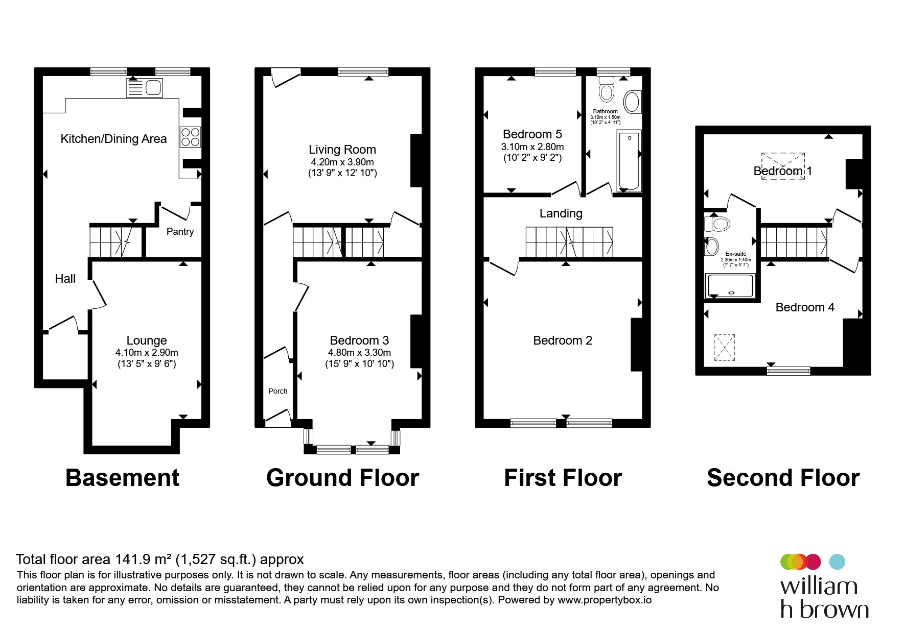 48, Langdale Terrace, Leeds floorplan