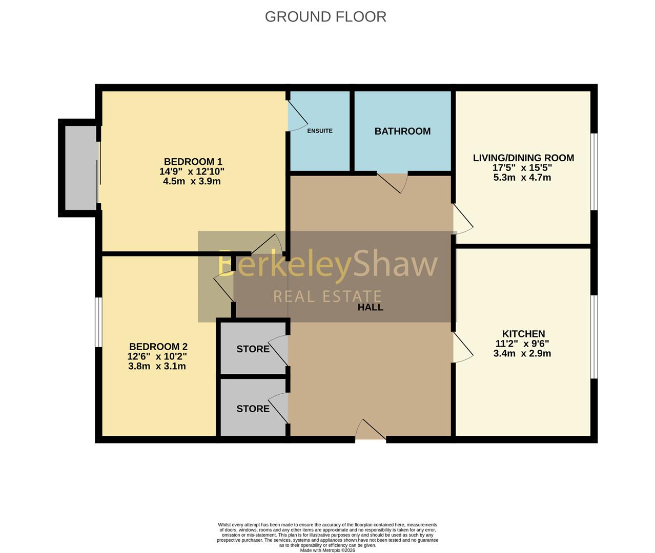 Flat 8, Holly House, Holly Mews, Moor Lane, Liverpool floorplan