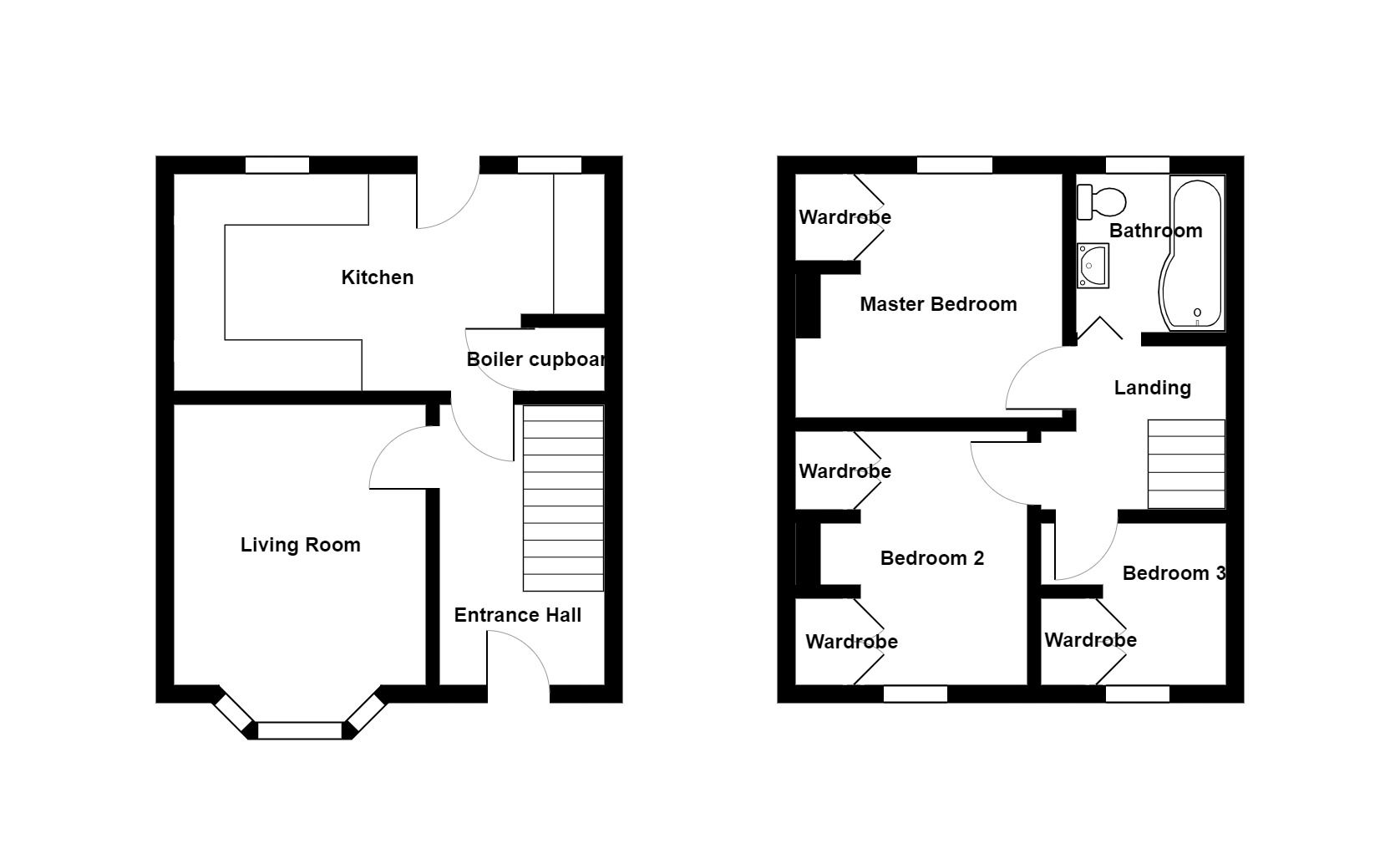 145, Badger Avenue, Cheshire floorplan
