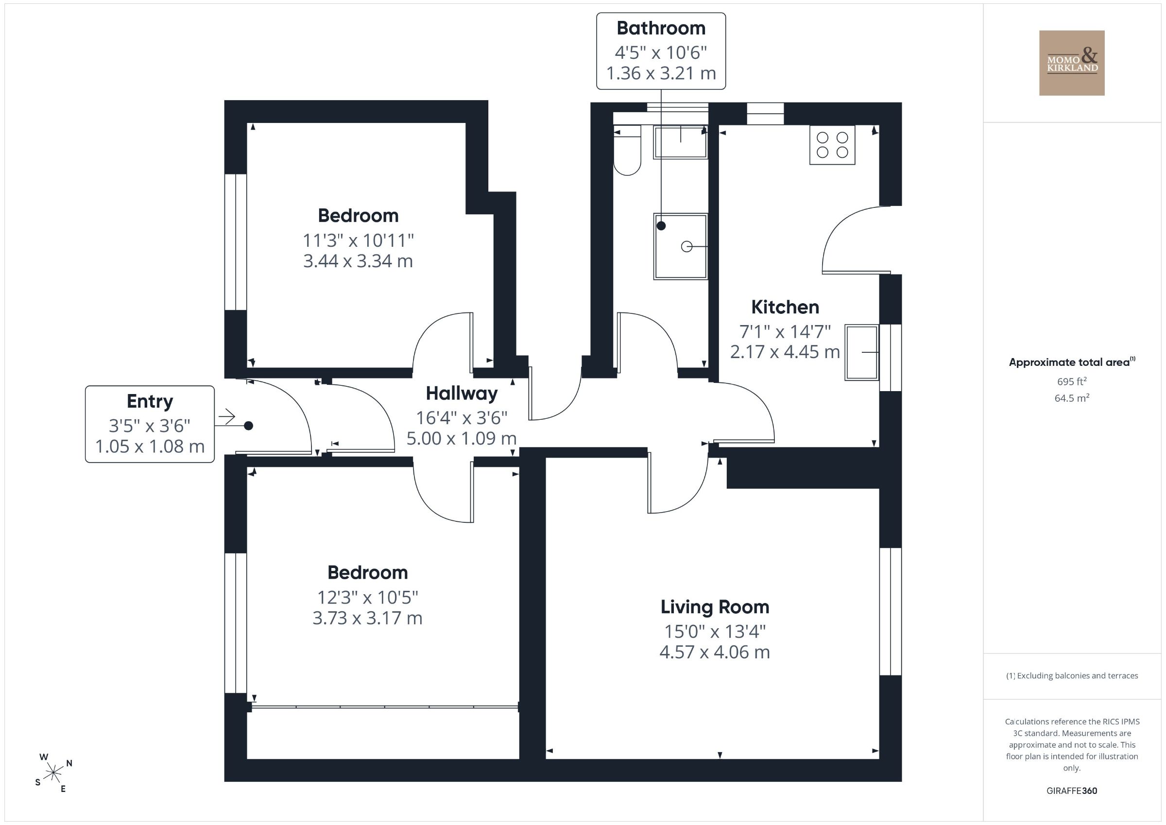 169 Whifflet Street, Coatbridge floorplan