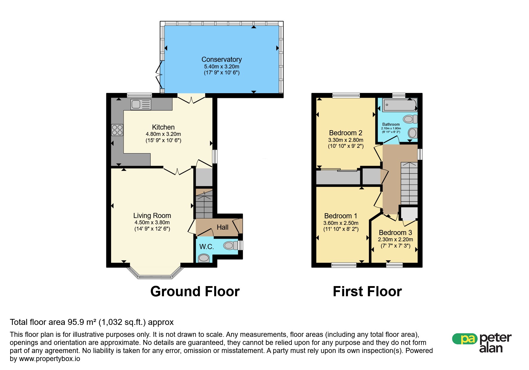 35, Rhos Y Dderwen, Blackwood floorplan