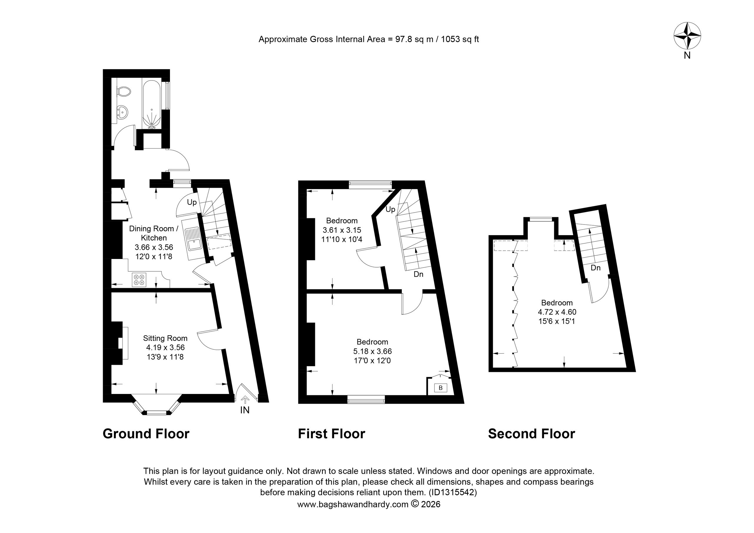 28 High Street, Sevenoaks floorplan