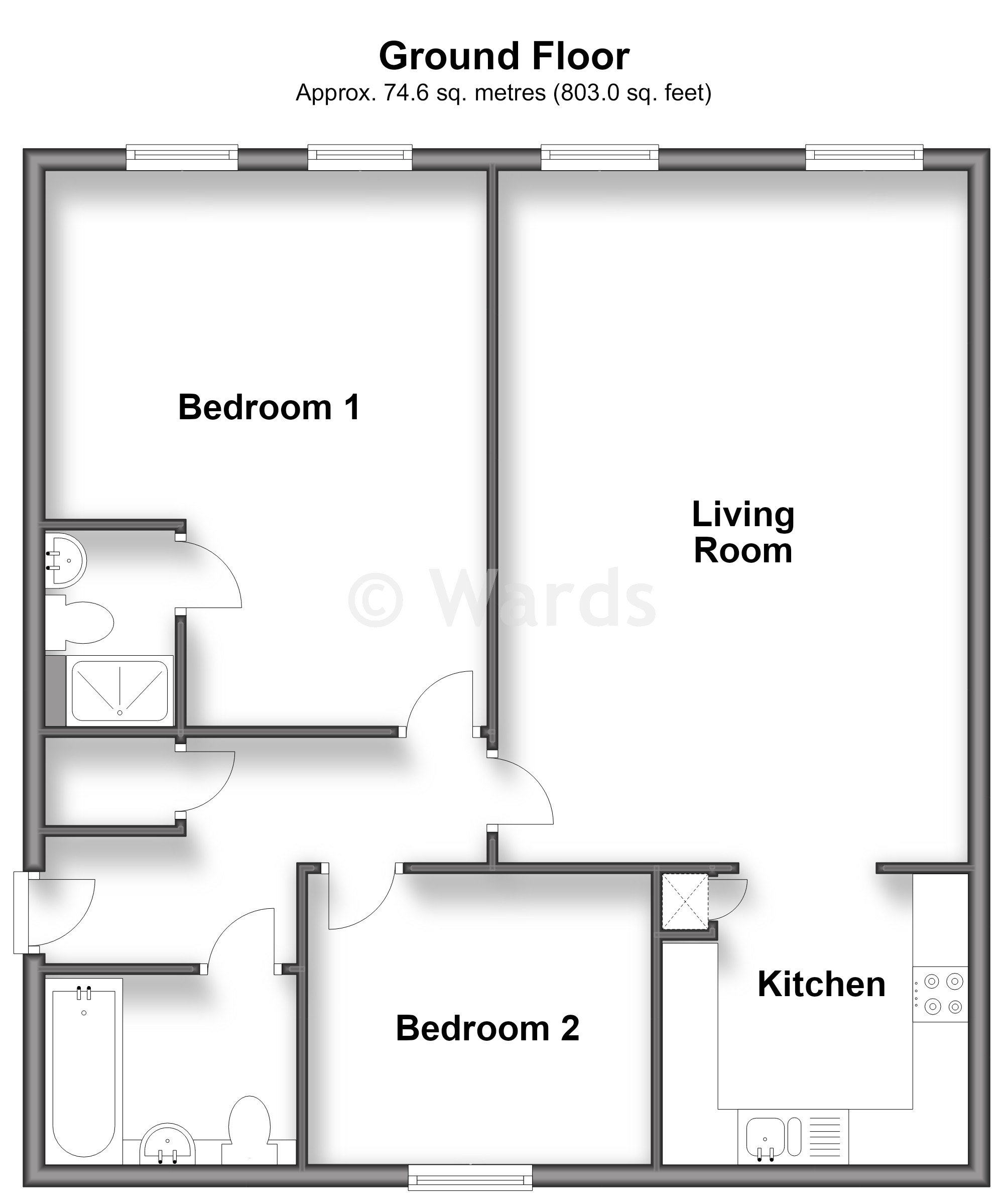 7, Esparto Way, Dartford floorplan